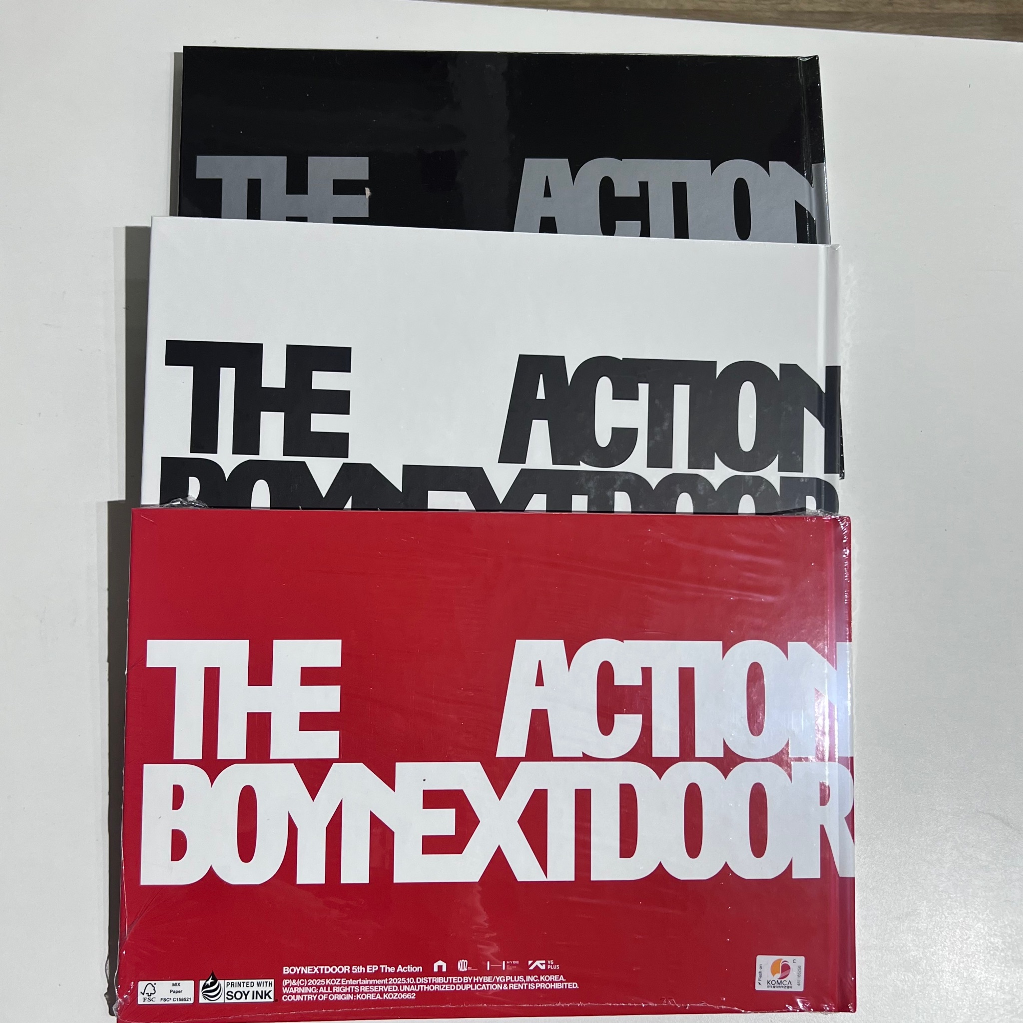 ALBUM BOYNEXTDOOR 5th EP [The Action]