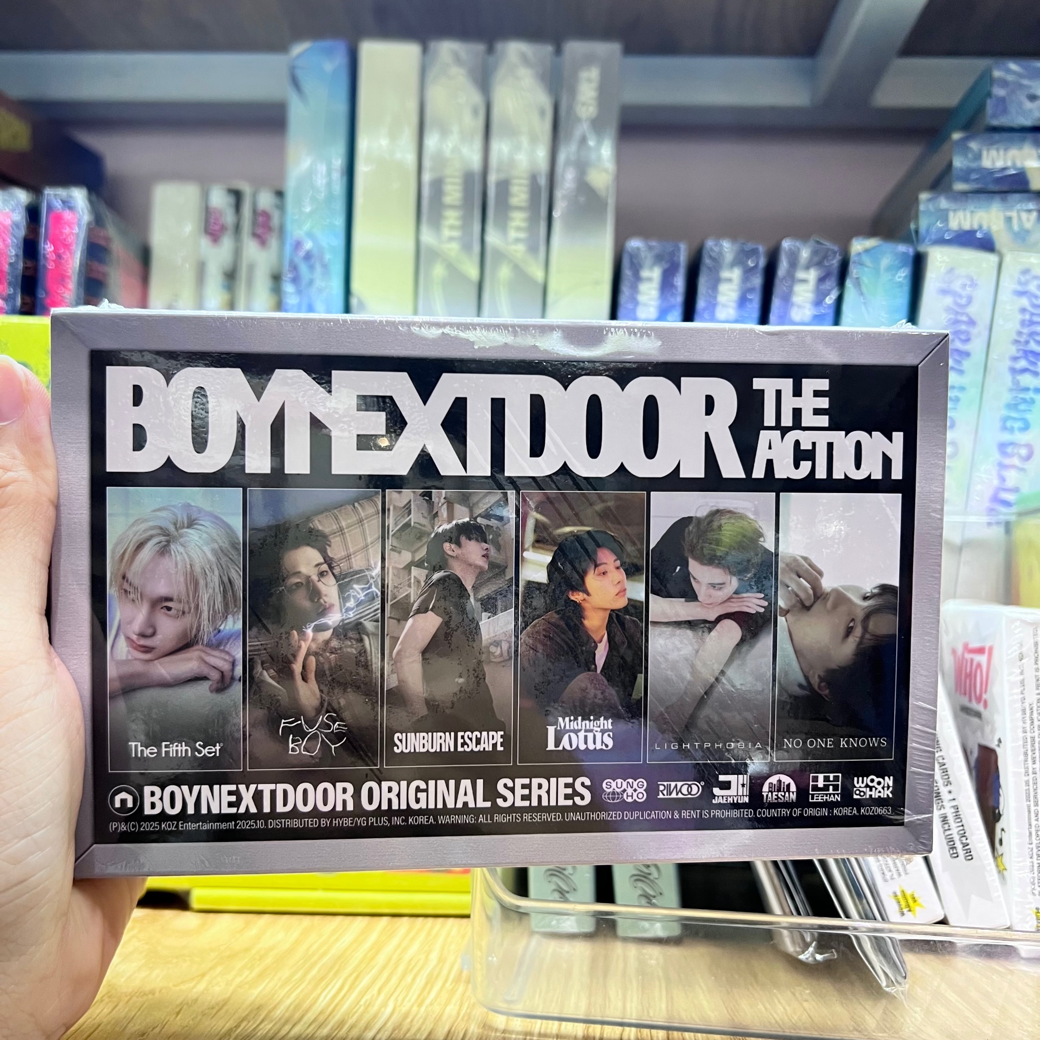 ALBUM BOYNEXTDOOR 5th EP [The Action] (Frame ver.)