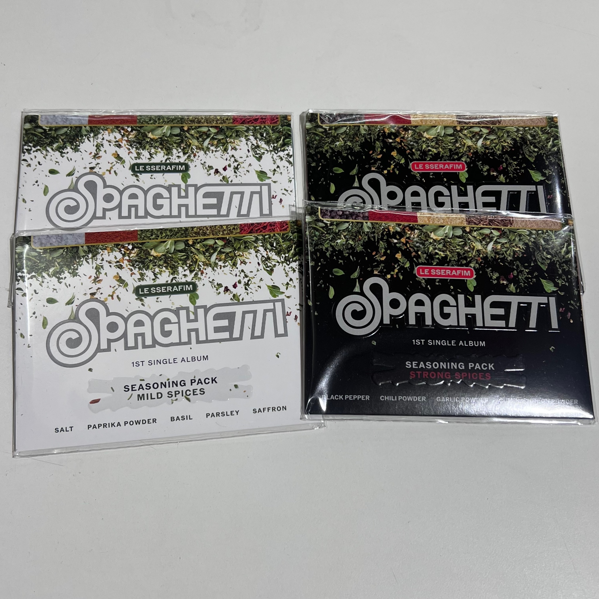 ALBUM LE SSERAFIM SPAGHETTI (Weverse Albums ver.)
