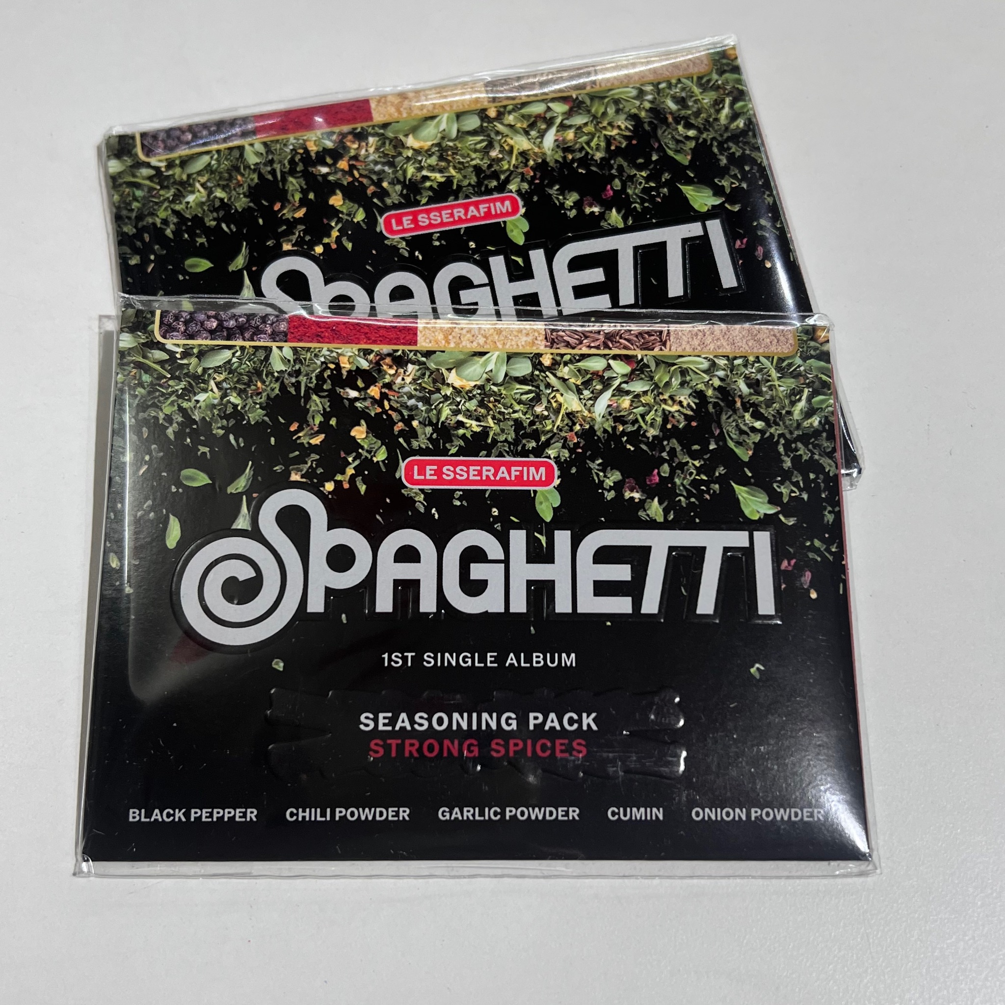 ALBUM LE SSERAFIM SPAGHETTI (Weverse Albums ver.)