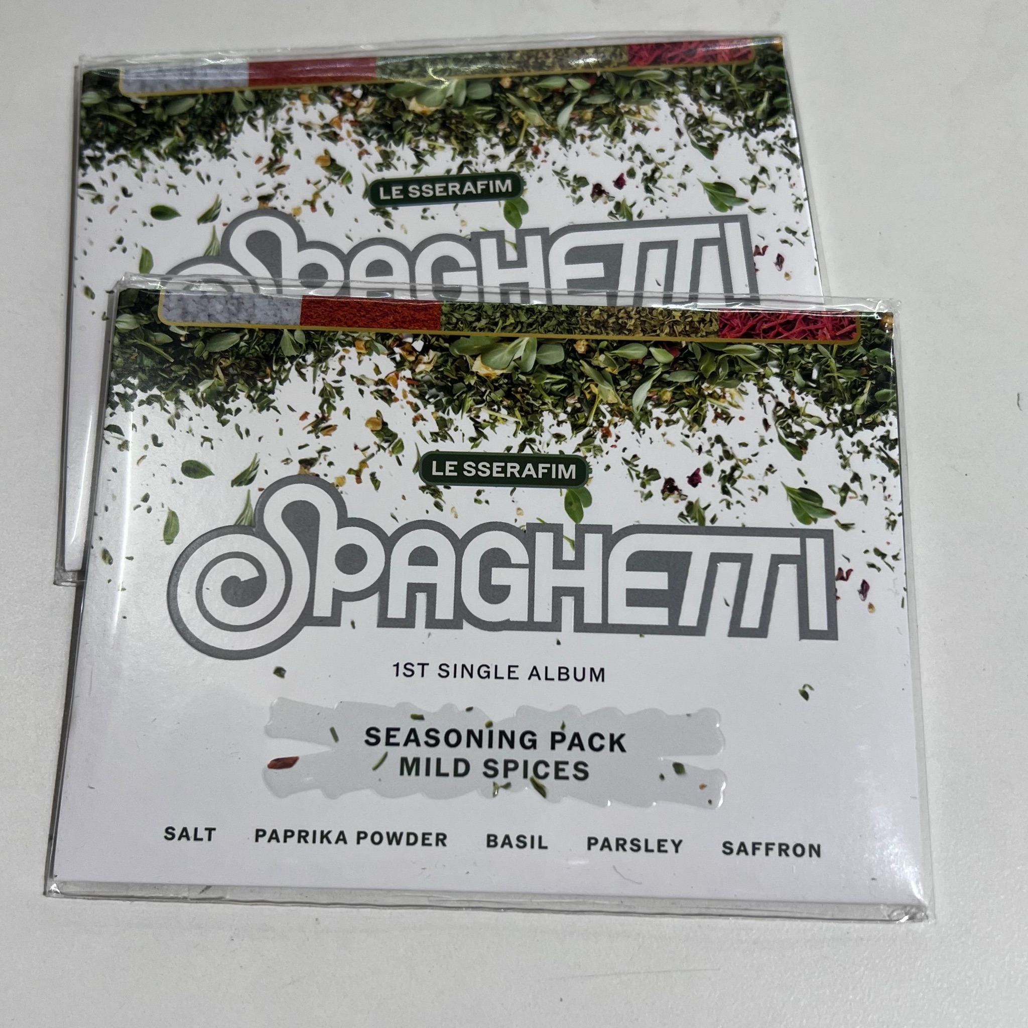 ALBUM LE SSERAFIM SPAGHETTI (Weverse Albums ver.)