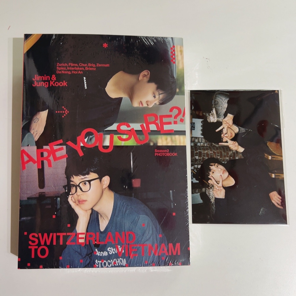 JIMIN x JUNG KOOK [ PHOTOBOOK]