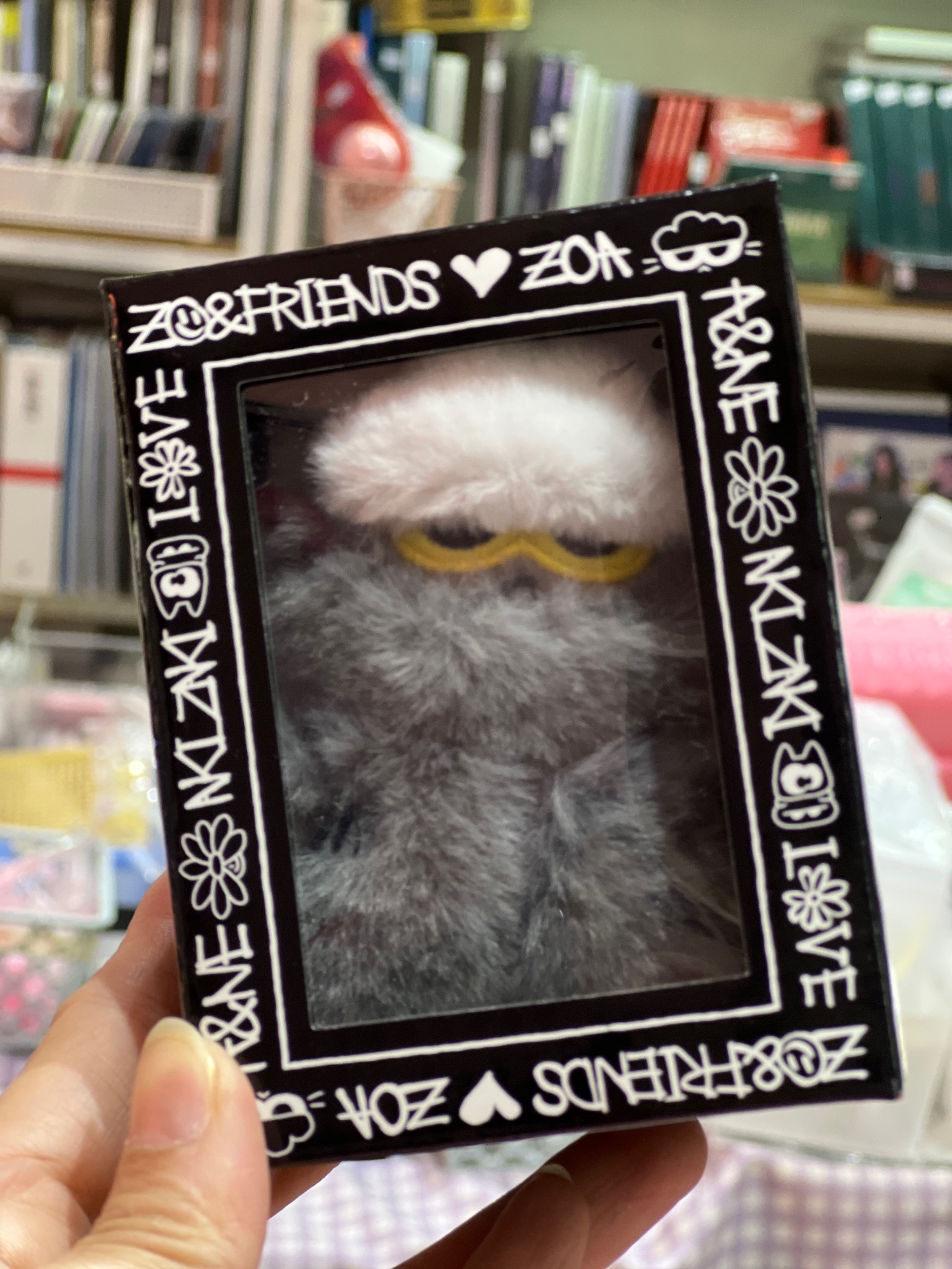 ZO&FRIENDS] Winter Mini Plush Keyring