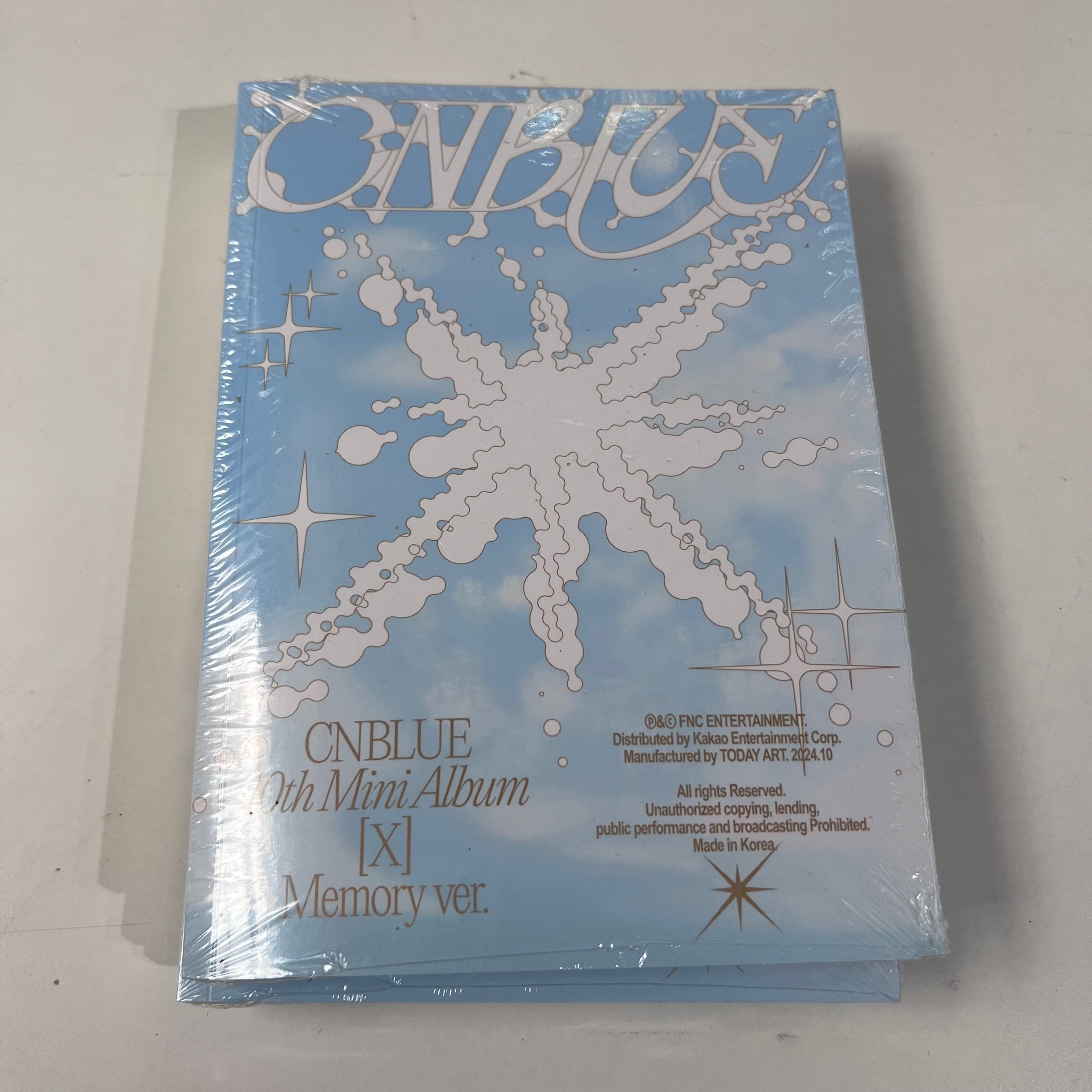 ALBUM CNBLUE 10th Mini Album [X]