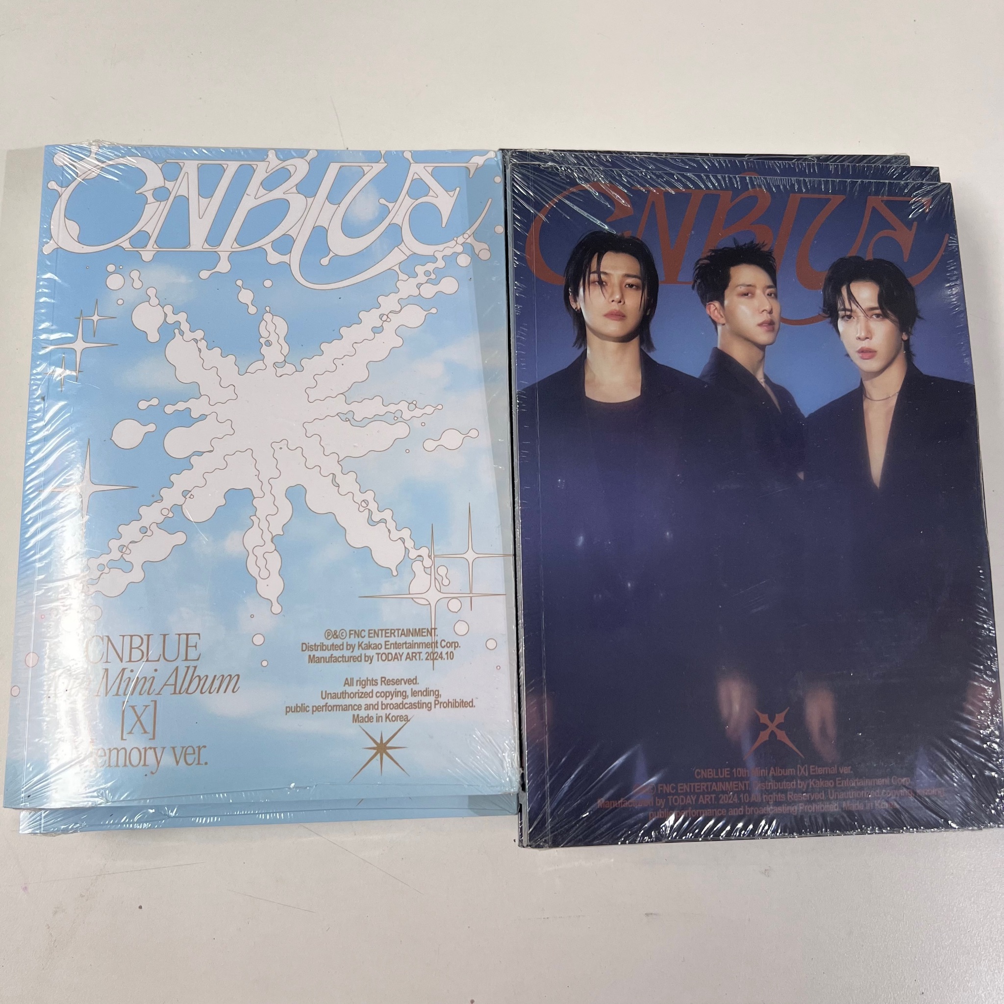 ALBUM CNBLUE 10th Mini Album [X]