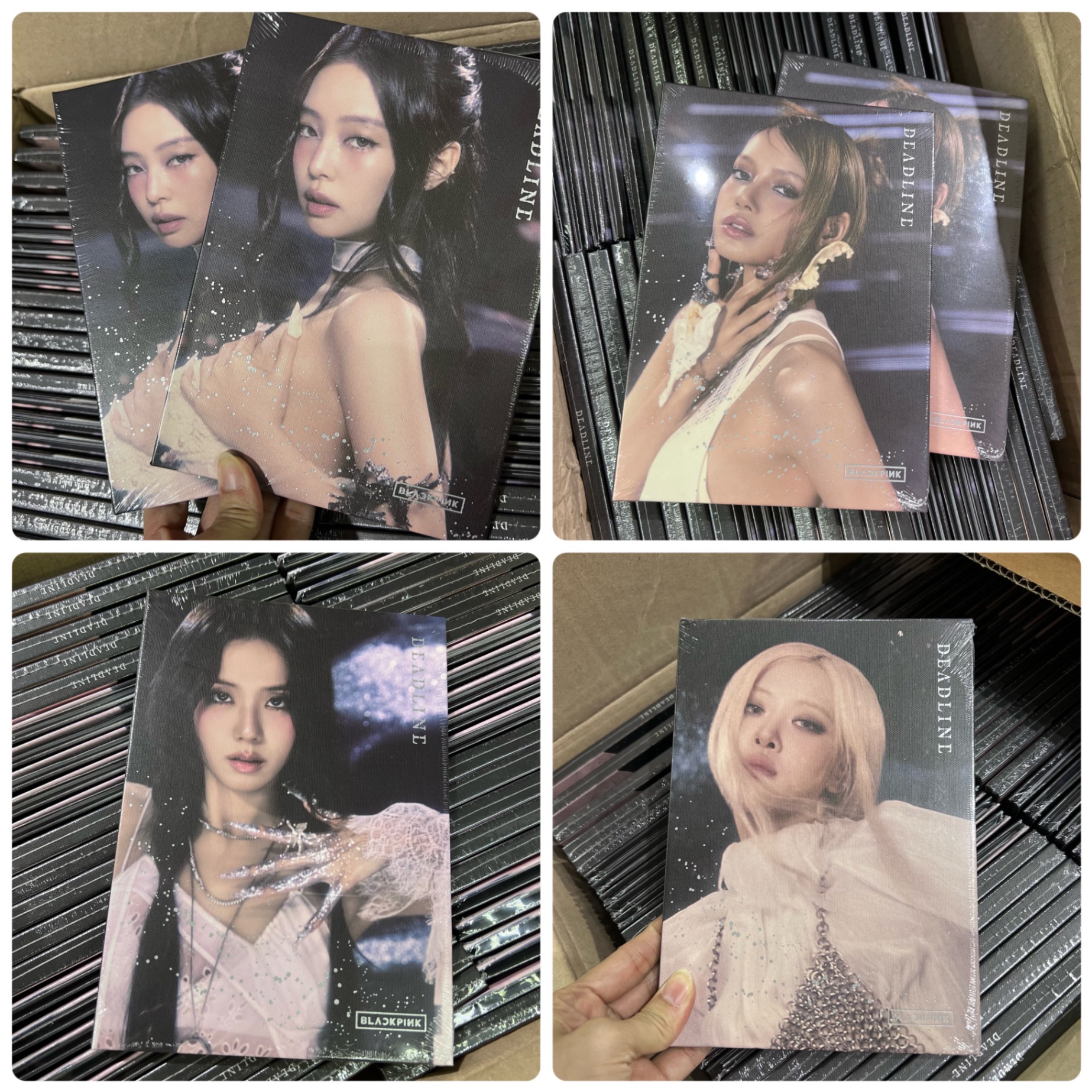 ALBUM BLACKPINK [DEADLINE] SILVER Ver.