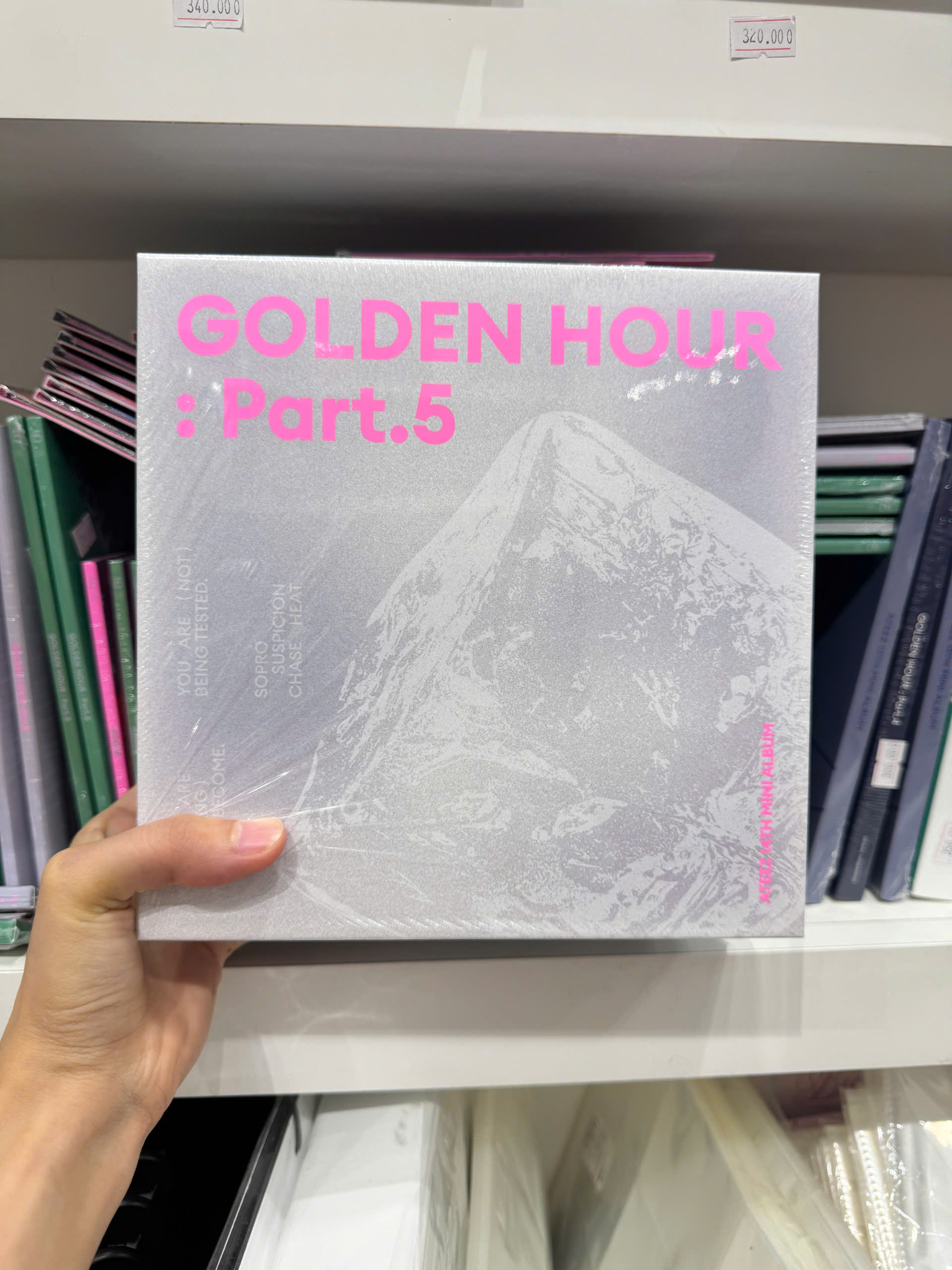 ALBUM ATEEZ(에이티즈) [GOLDEN HOUR : Part.5] (CDP VER.)