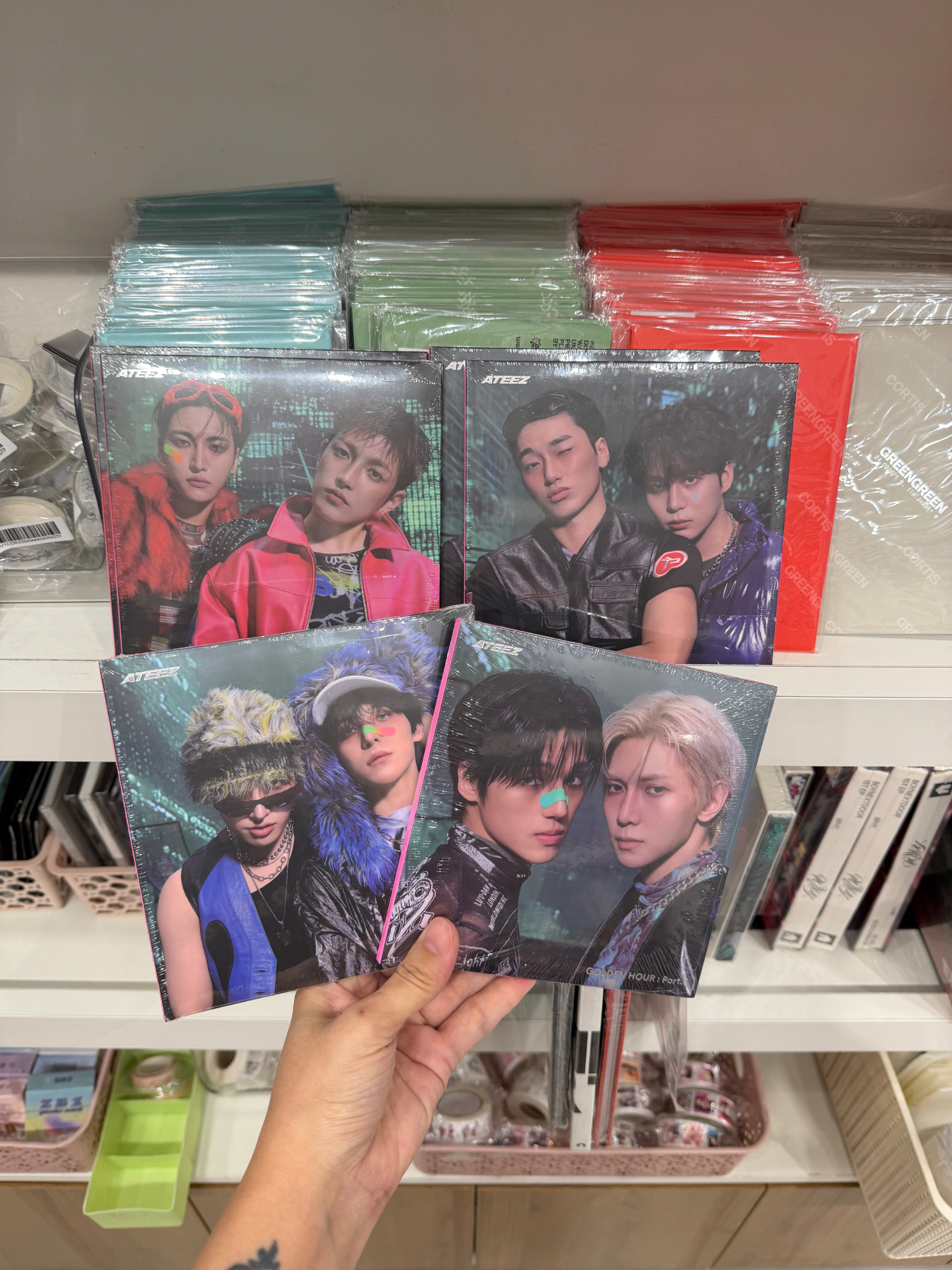 ALBUM ATEEZ [GOLDEN HOUR : Part.5] (DIGIPACK UNIT VER.)