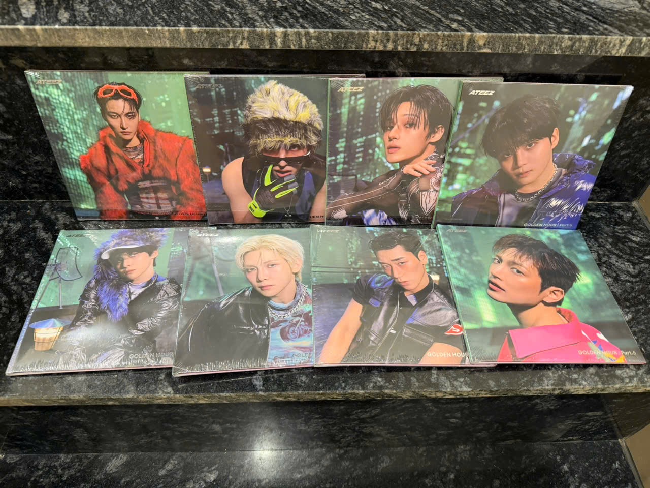 ALBUM ATEEZ [GOLDEN HOUR : Part.5] (DIGIPACK VER.)