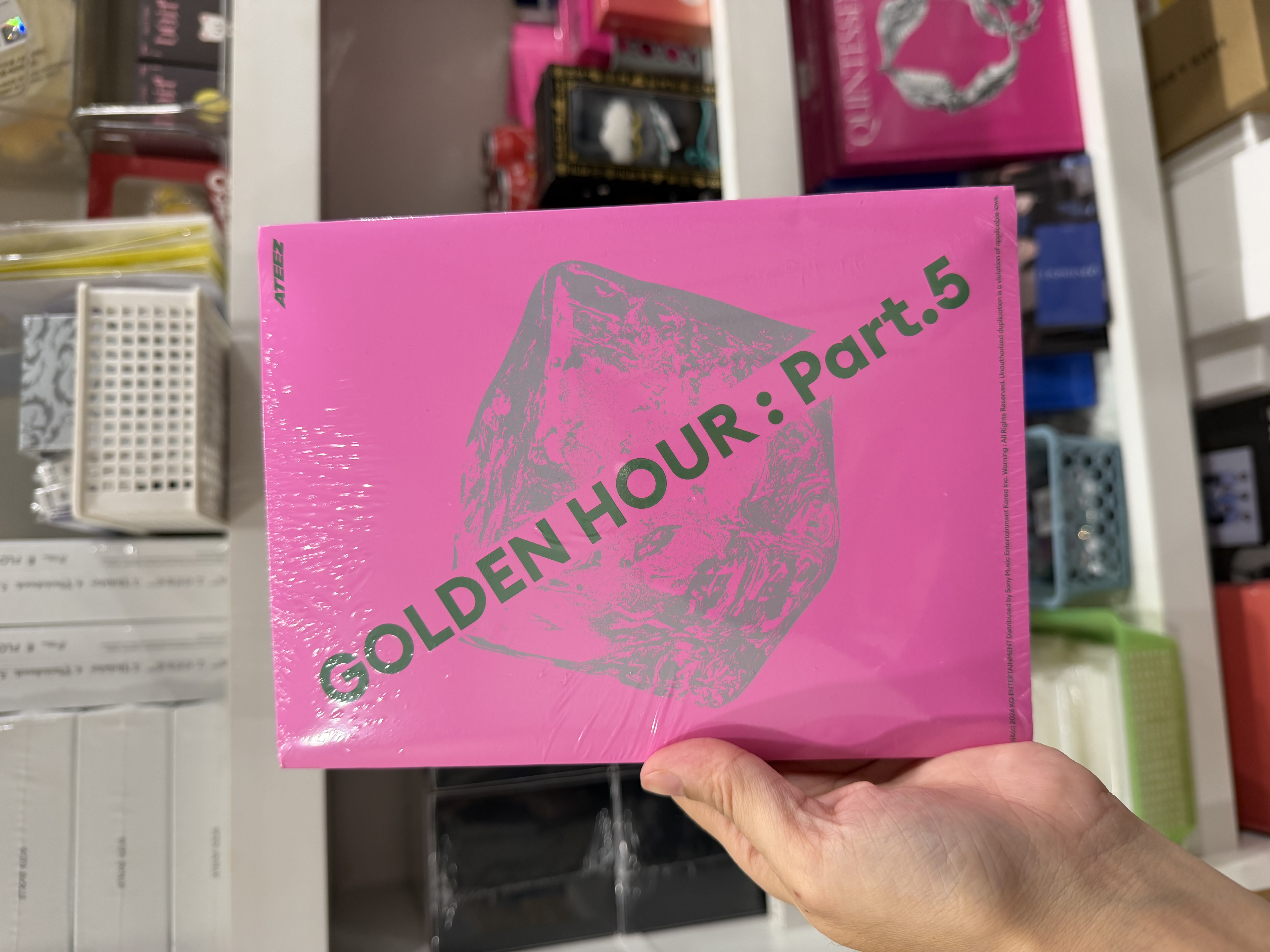 ALBUM ATEEZ [GOLDEN HOUR : Part.5]