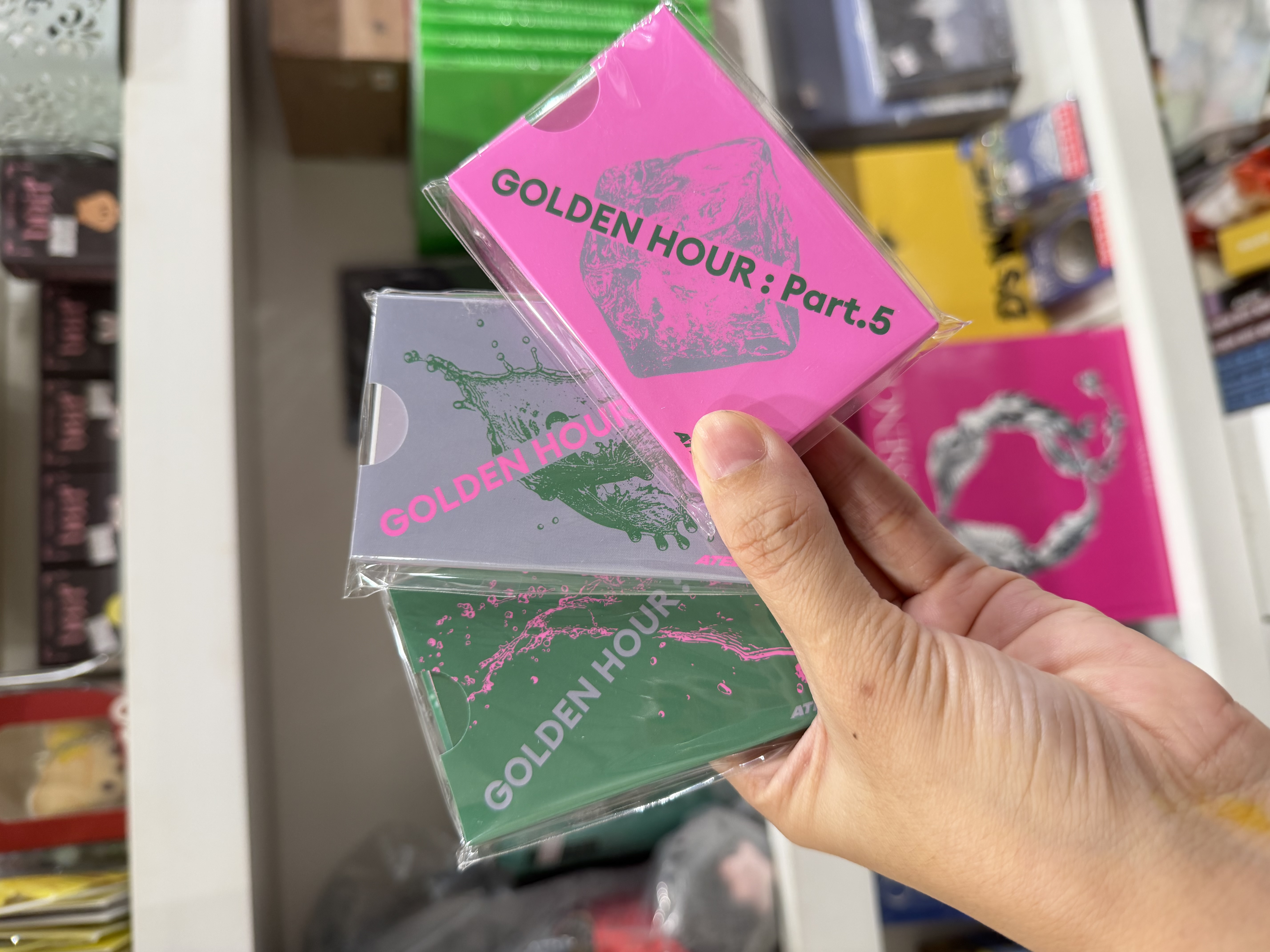 ALBUM ATEEZ [GOLDEN HOUR : Part.5] (POCAALBUM)