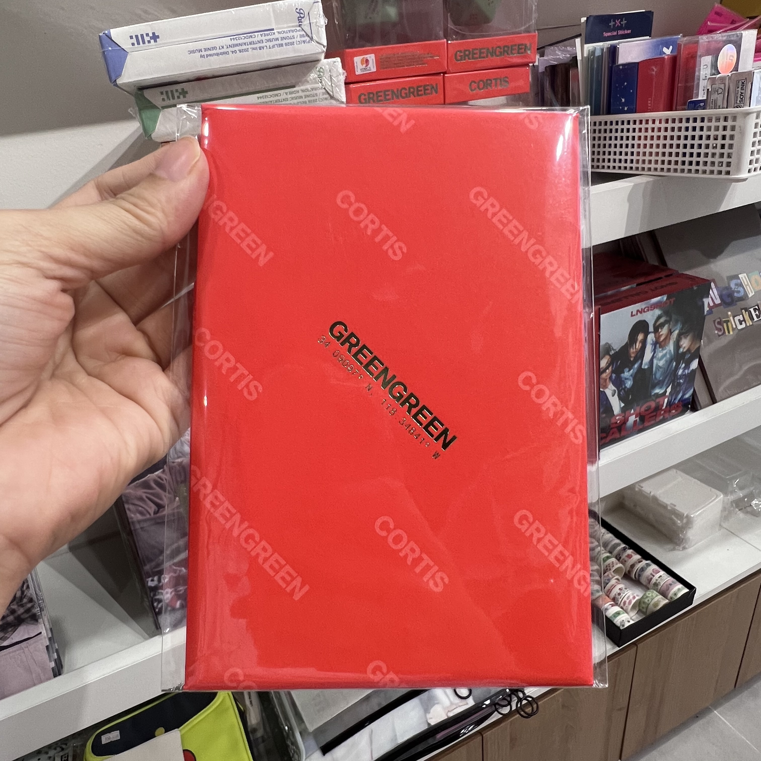 ALBUM CORTIS The 2nd EP [GREENGREEN] (Weverse Albums ver.)