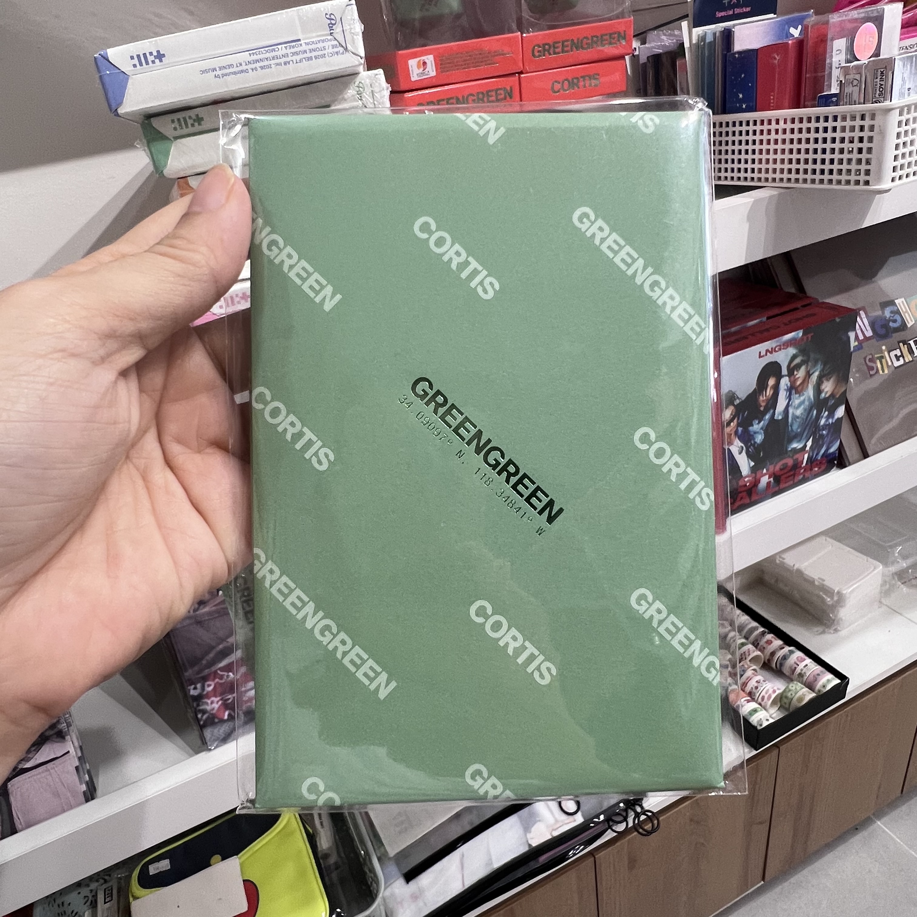 ALBUM CORTIS The 2nd EP [GREENGREEN] (Weverse Albums ver.)