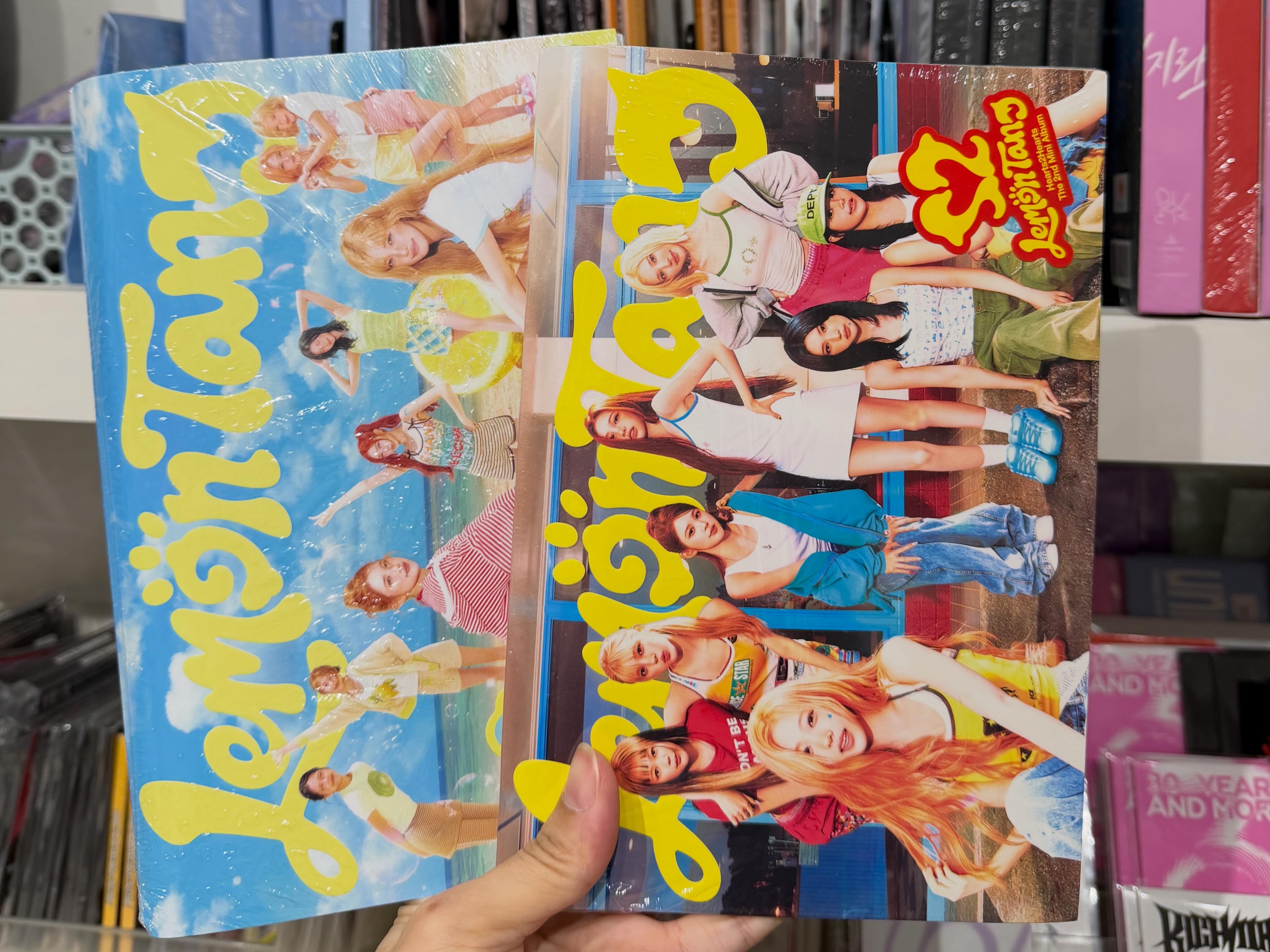 ALBUM Hearts2Hearts 2nd Mini Album [Lemon Tang] (Photobook Ver.)