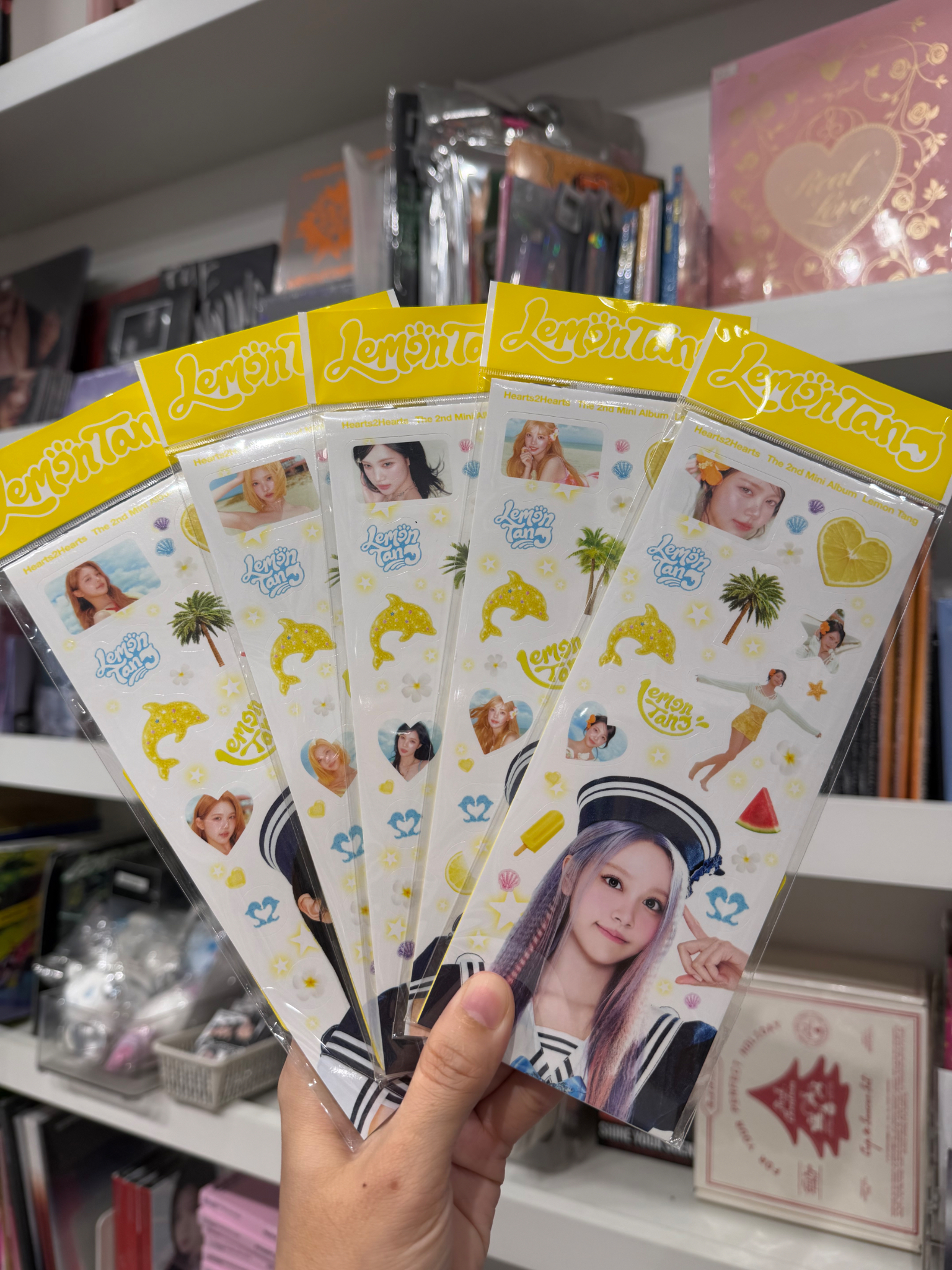 ALBUM Hearts2Hearts [Lemon Tang] (Sticker Ver.)