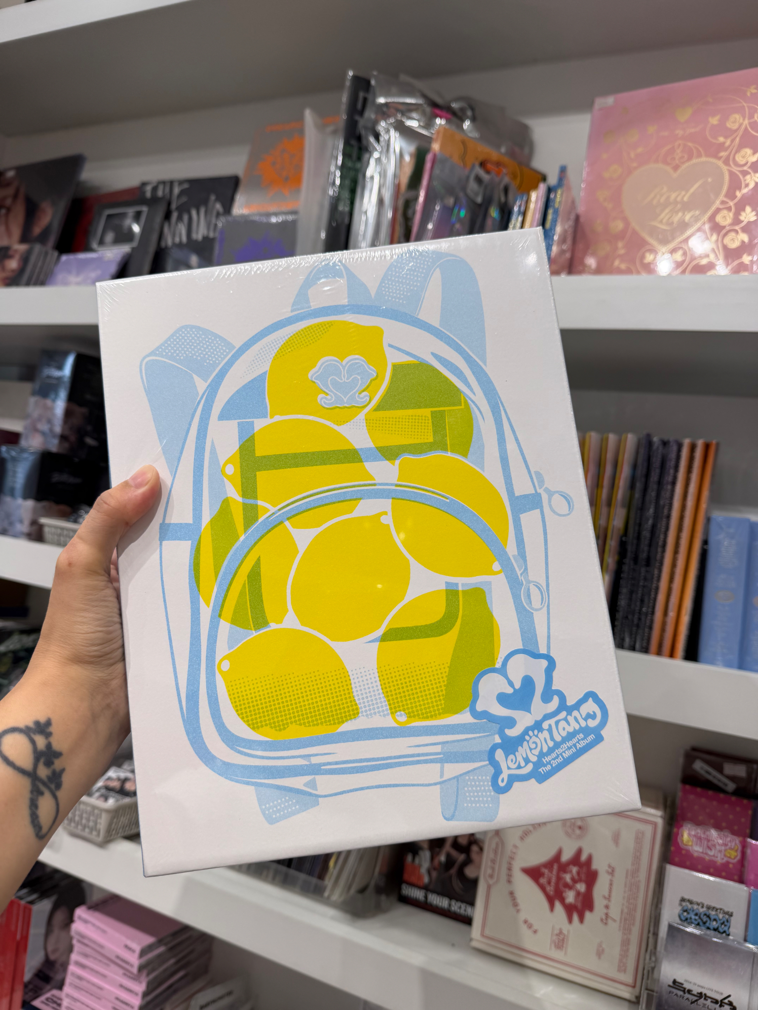 ALBUM Hearts2Hearts [Lemon Tang] (Summer Kit Ver.)