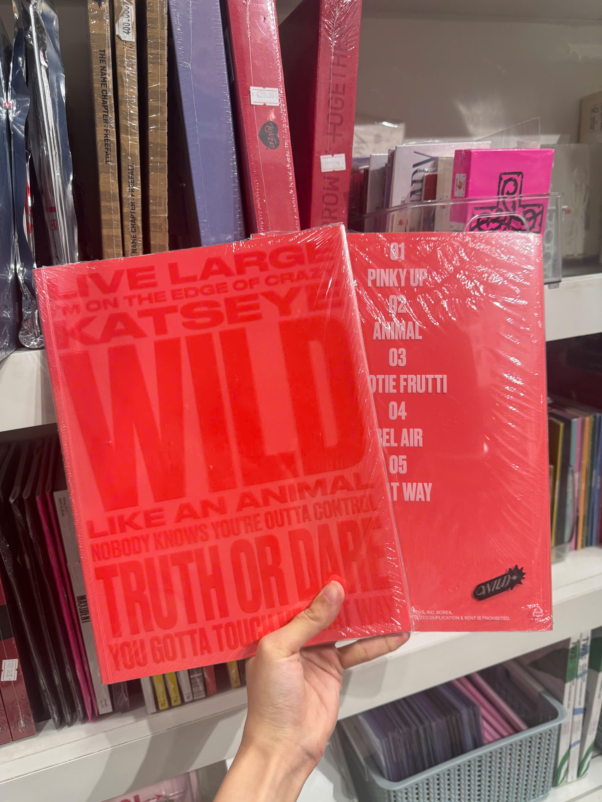 ALBUM KATSEYE WILD