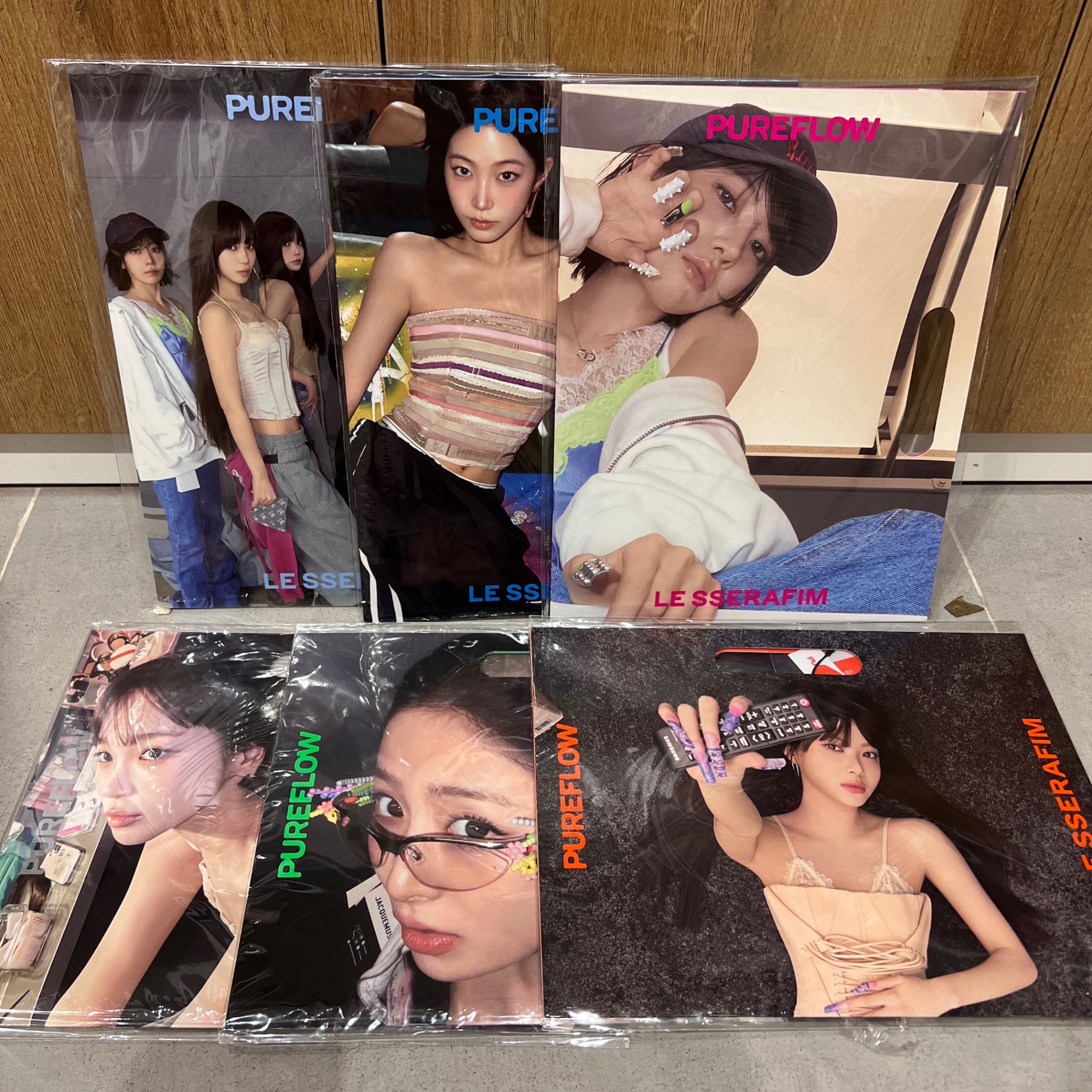ALBUM LE SSERAFIM ‘PUREFLOW’ pt.1 (COMPACT ver.)