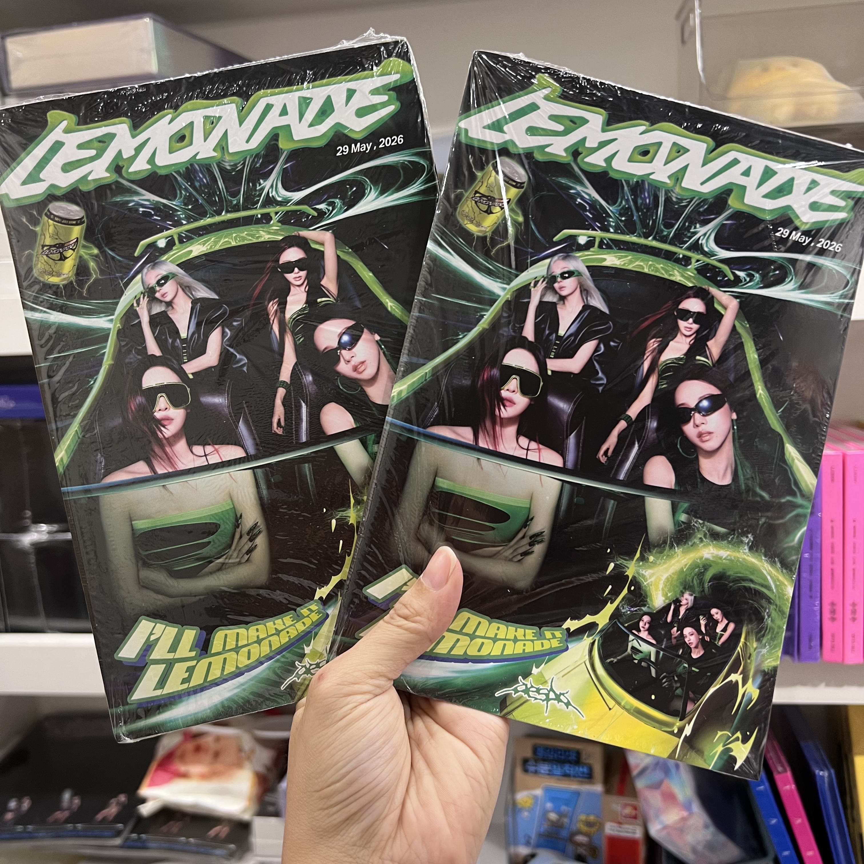 ALBUM aespa 2nd Full Album [LEMONADE] (P.O.S Ver.)