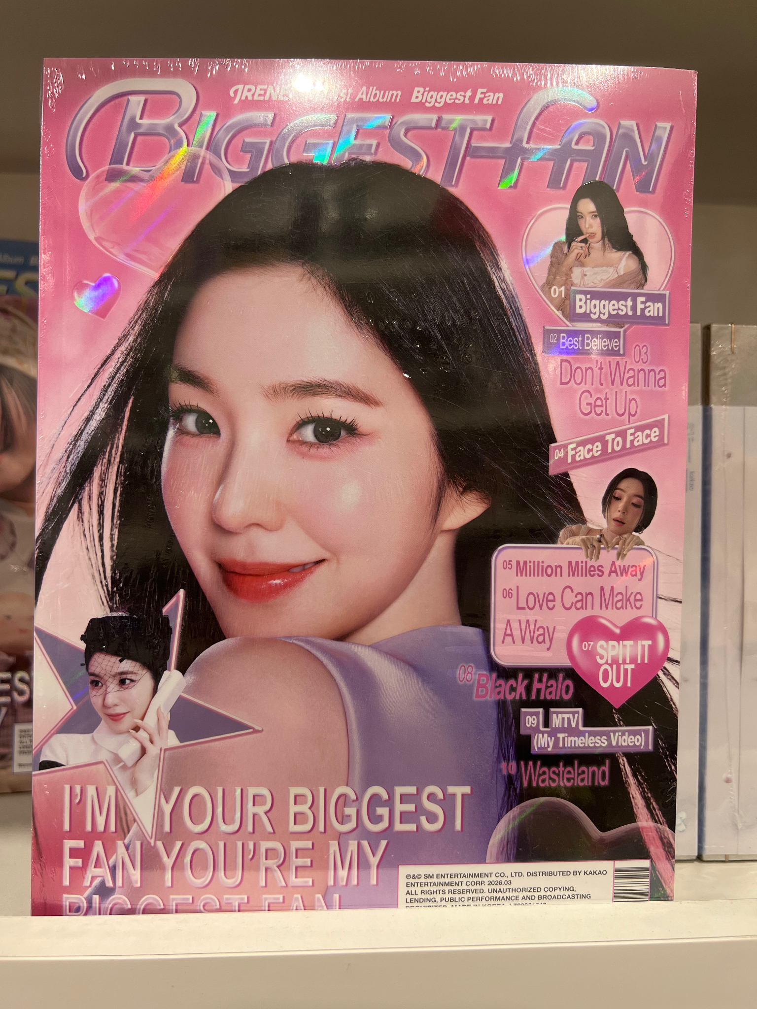 IRENE 1st Full Album [Biggest Fan] (Photobook Ver.)