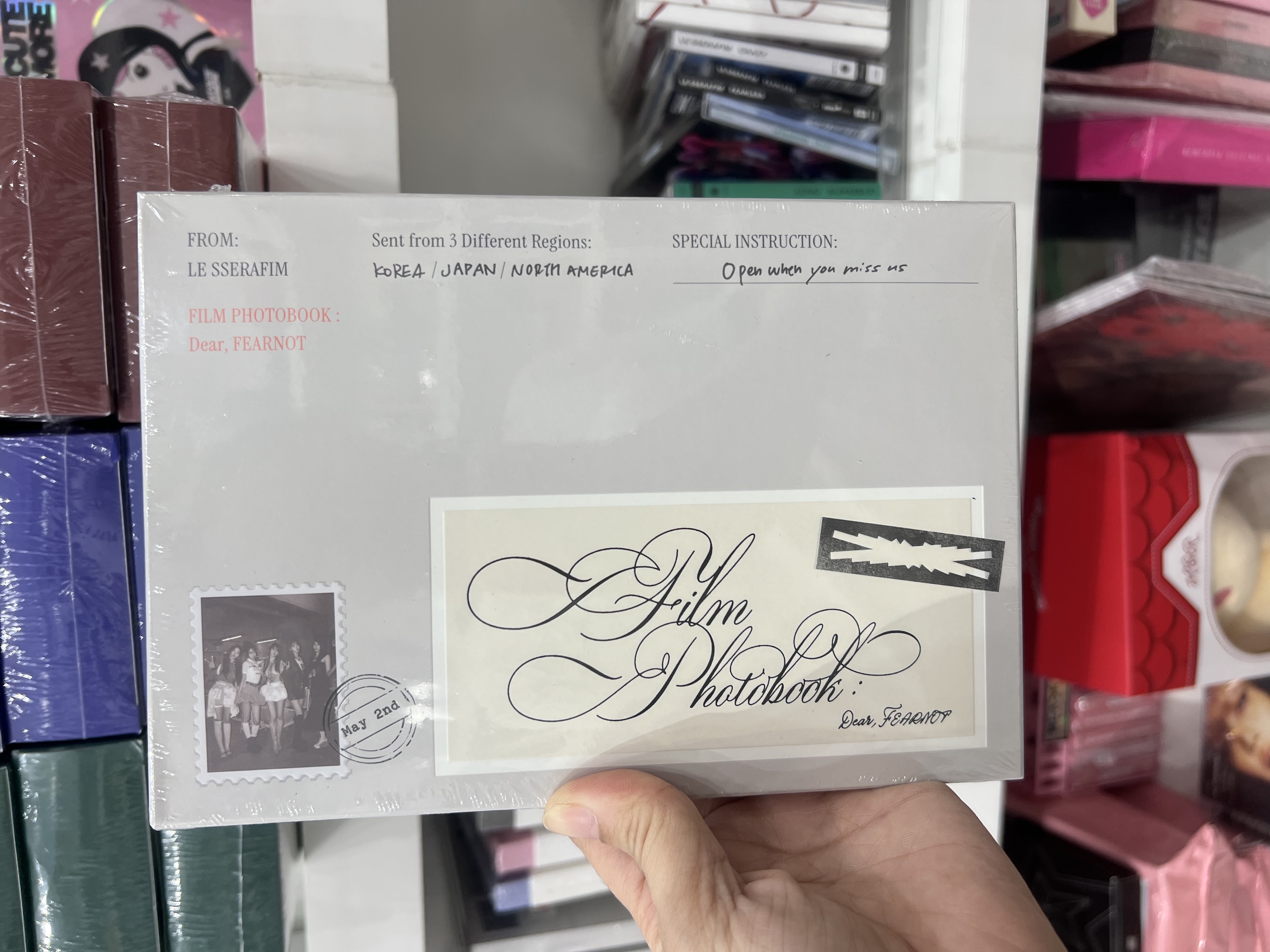 LE SSERAFIM - FILM PHOTOBOOK : DEAR, FEARNOT