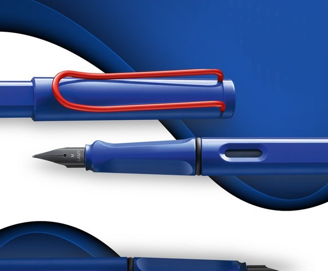 Bút máy - Lamy Safari - Blue/Red (Limited Edition 2022)