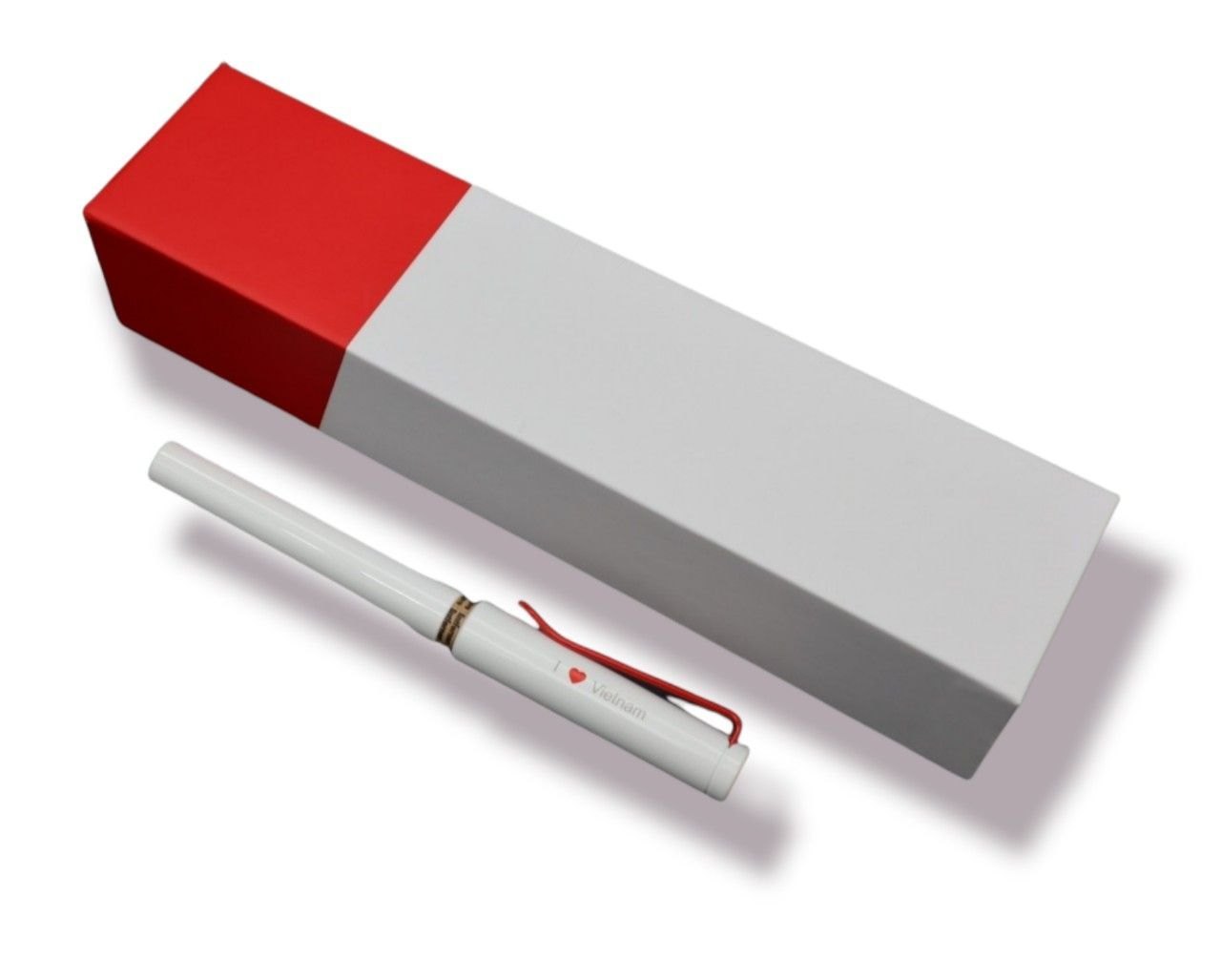 Bút máy - Lamy Safari - White/Red - ILoveVN (Limited Edition 2021)