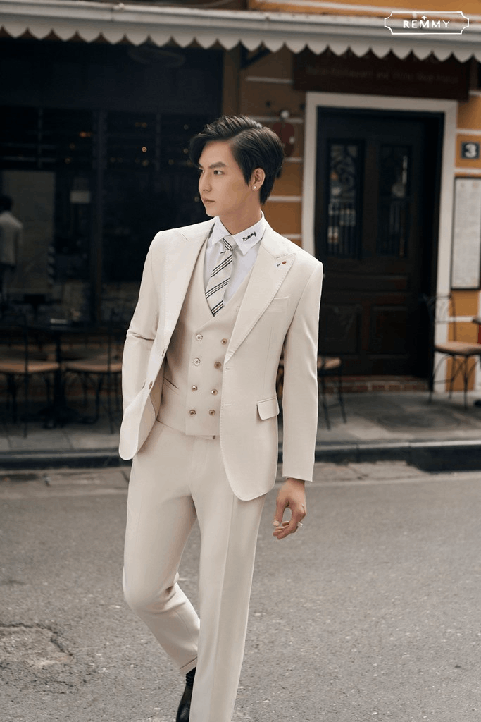 Áo khoác blazer nam ,áo vest nam balzer nam màu trắng phong cách Hàn Quốc  LZB0022 - DUKI STORE | Lazada.vn