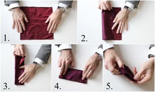 Nguồn gốc của Pocket Square? 10 cách gấp khăn túi áo vest độc đáo - Coolmate