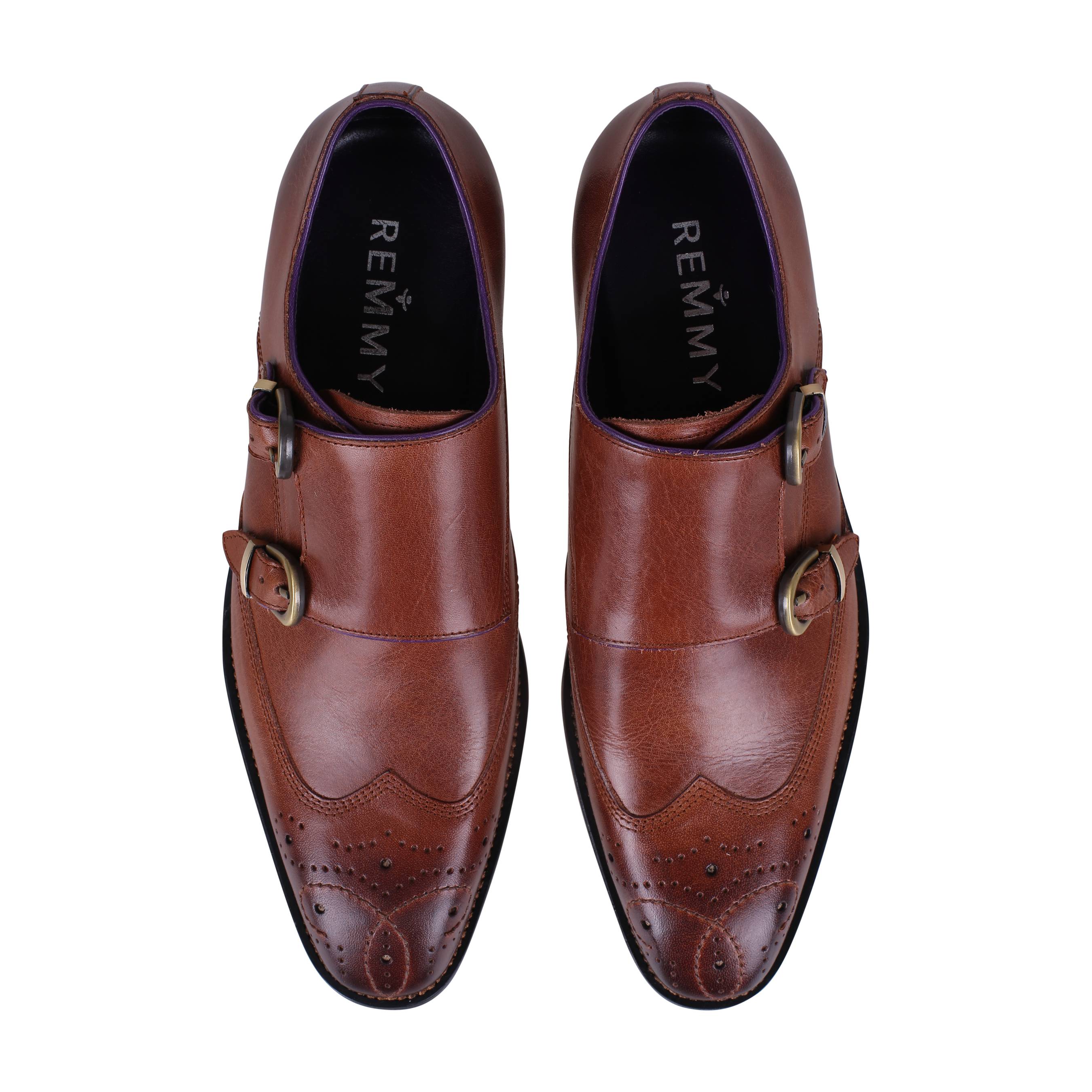 Giày da nâu sz 40