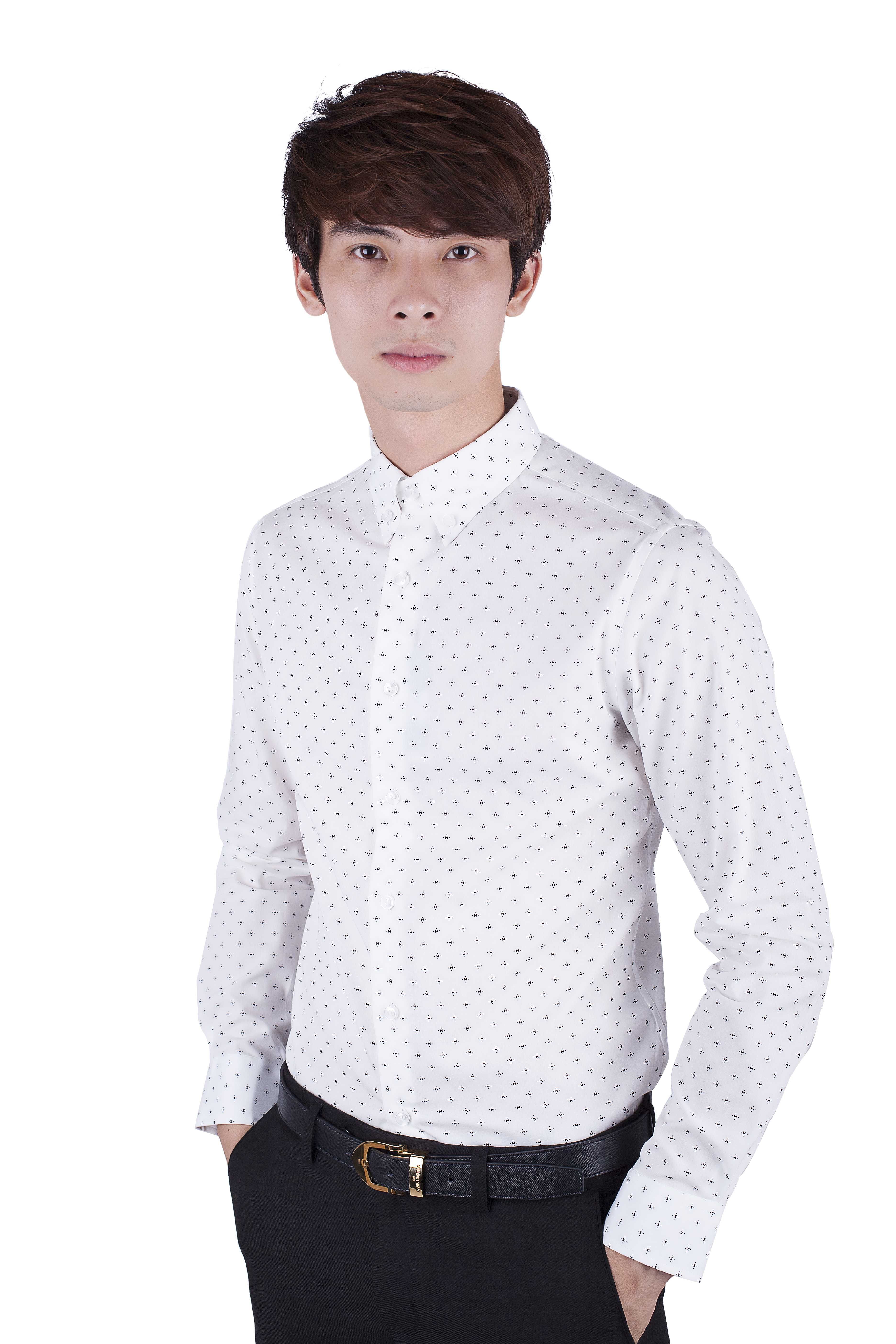 SM trắng họa tiết bông tuyết