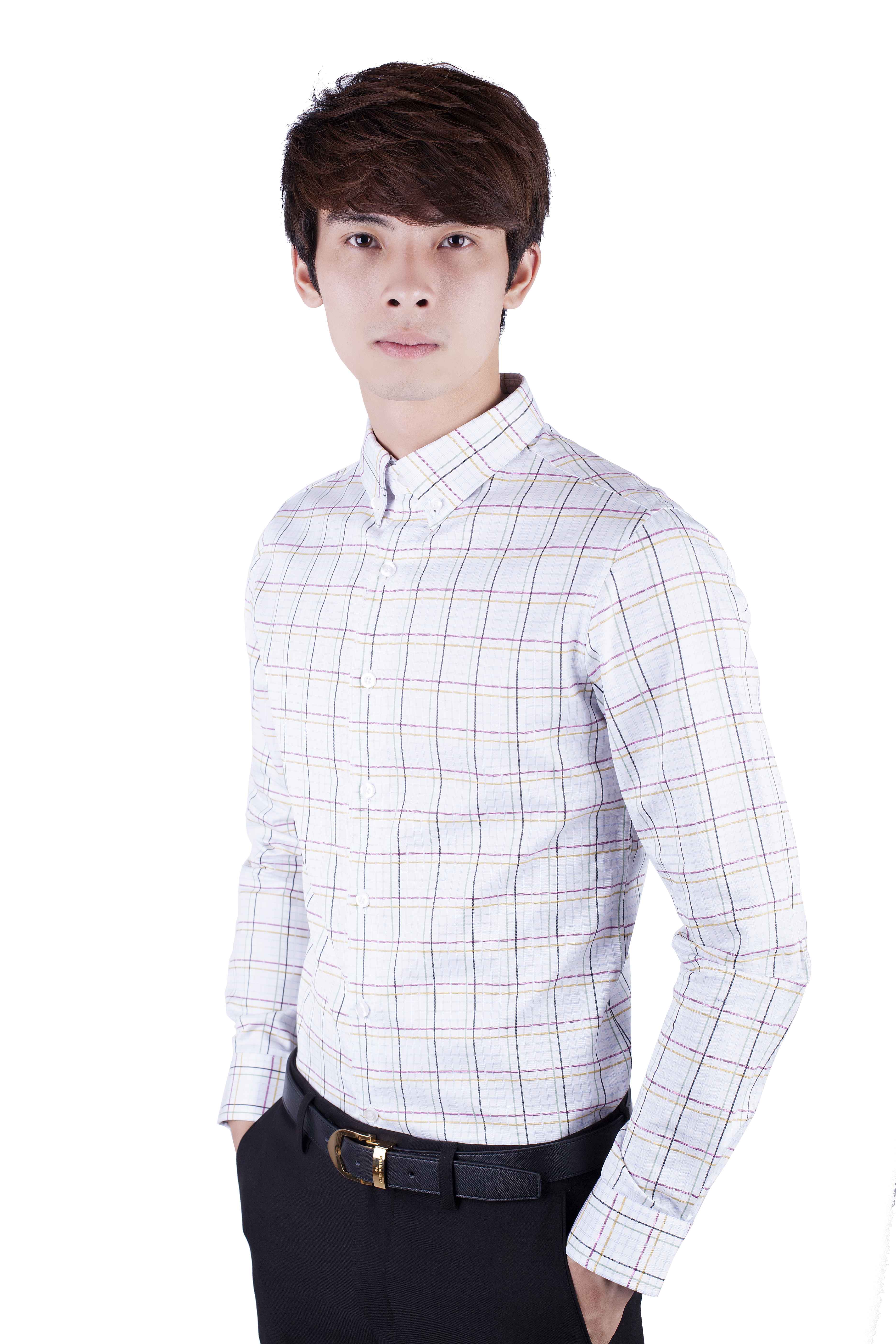 SM kẻ ô xanh đỏ vàng DTM