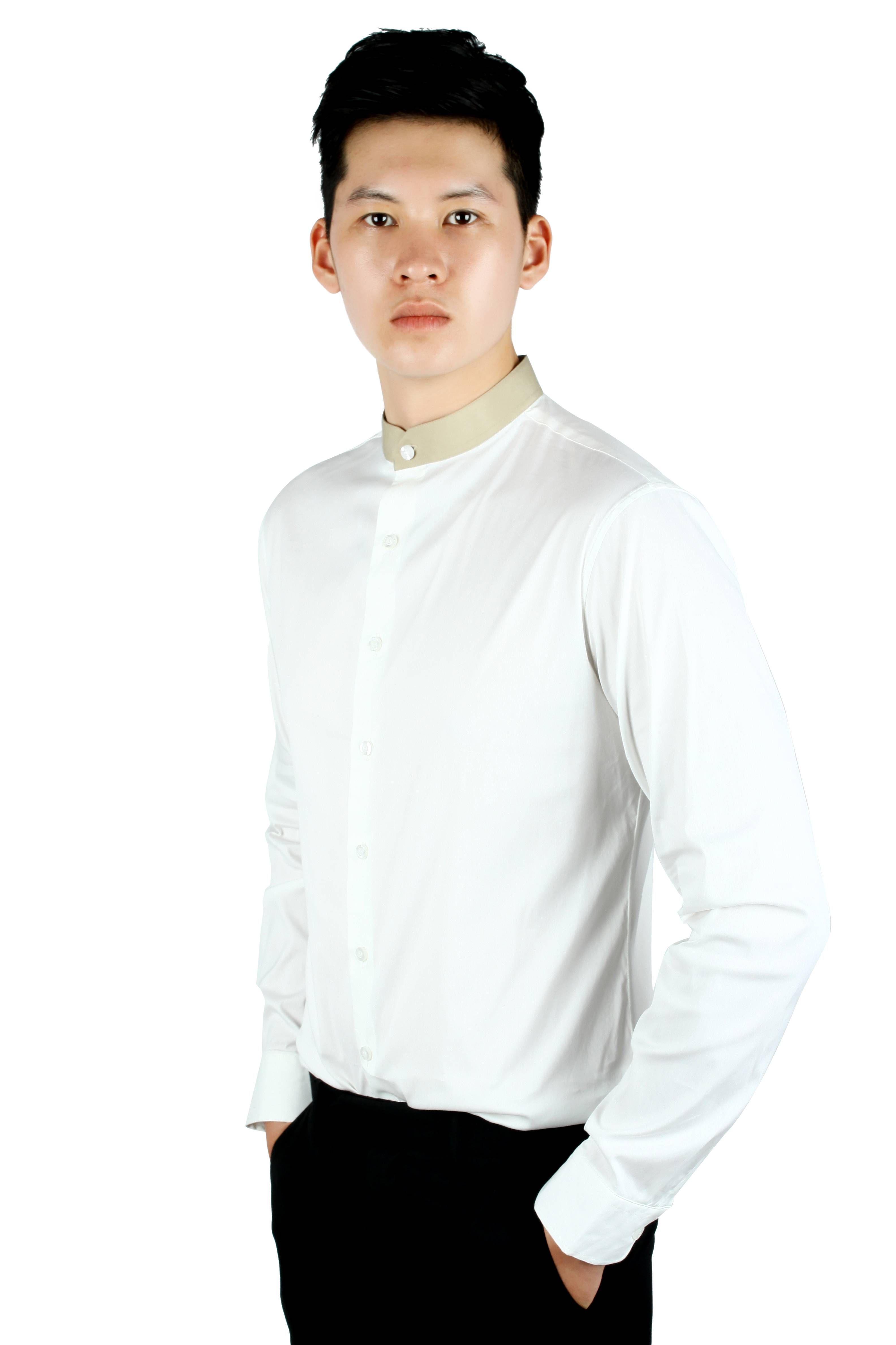 SM trắng pha cổ tàu màu be xanh