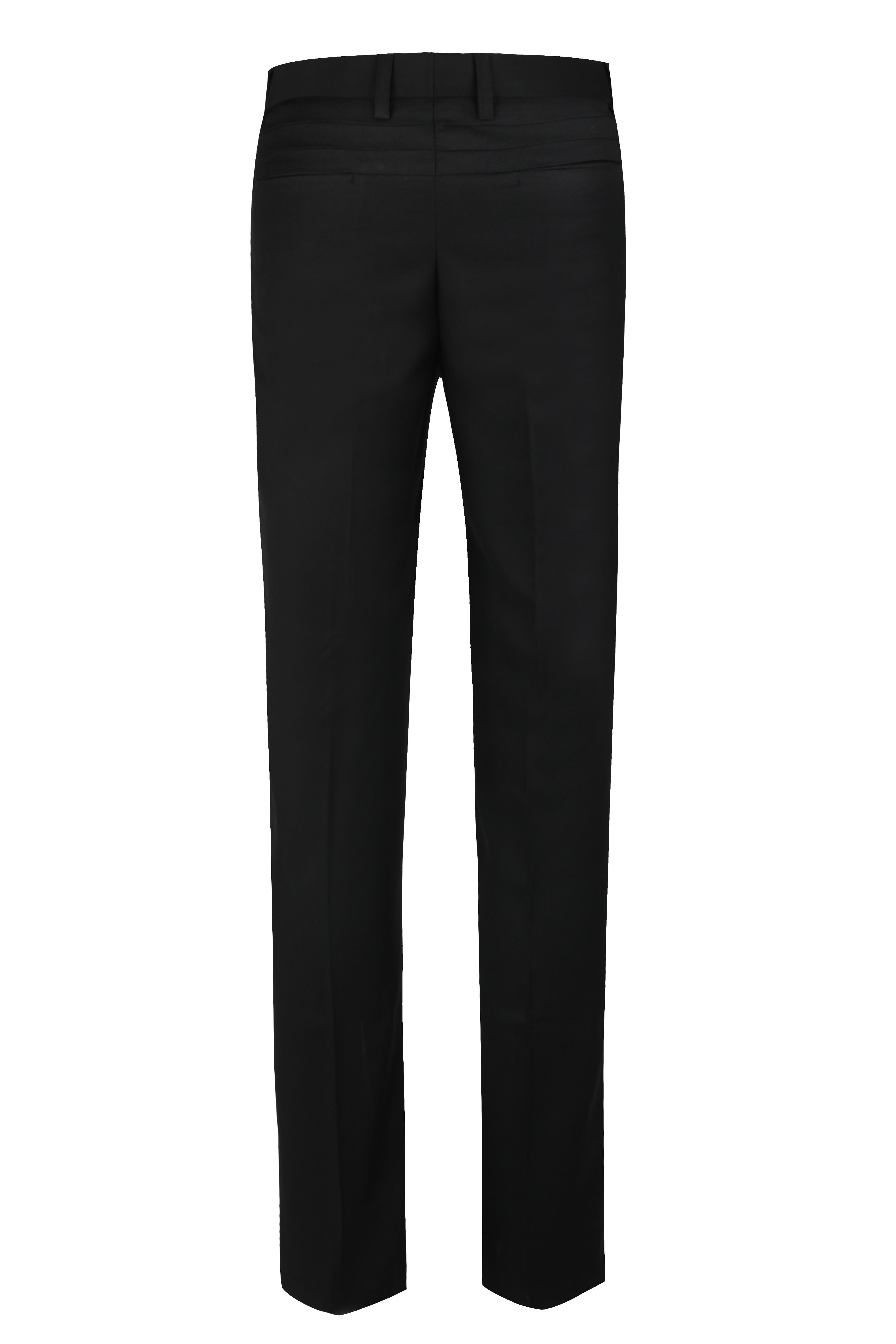 Quần đen 3 hàng gân viền mông sz 30