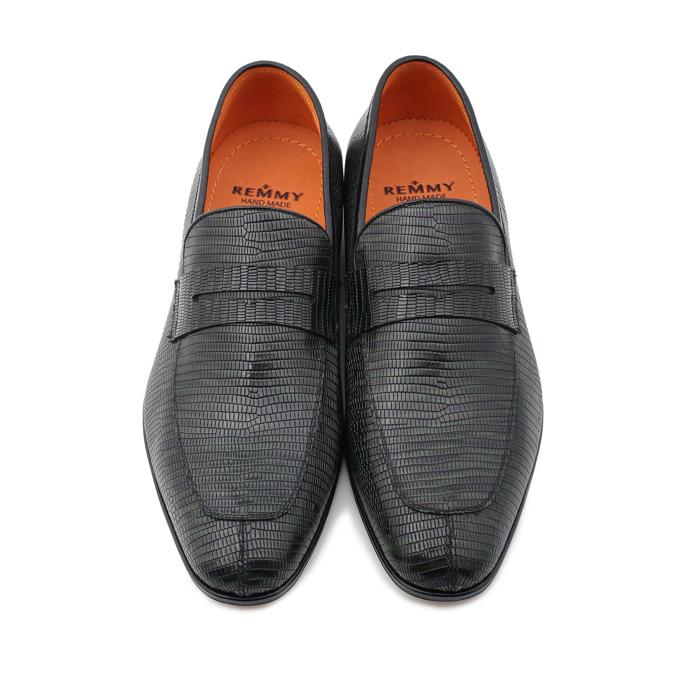 Giày da cá sấu xanh sz 245