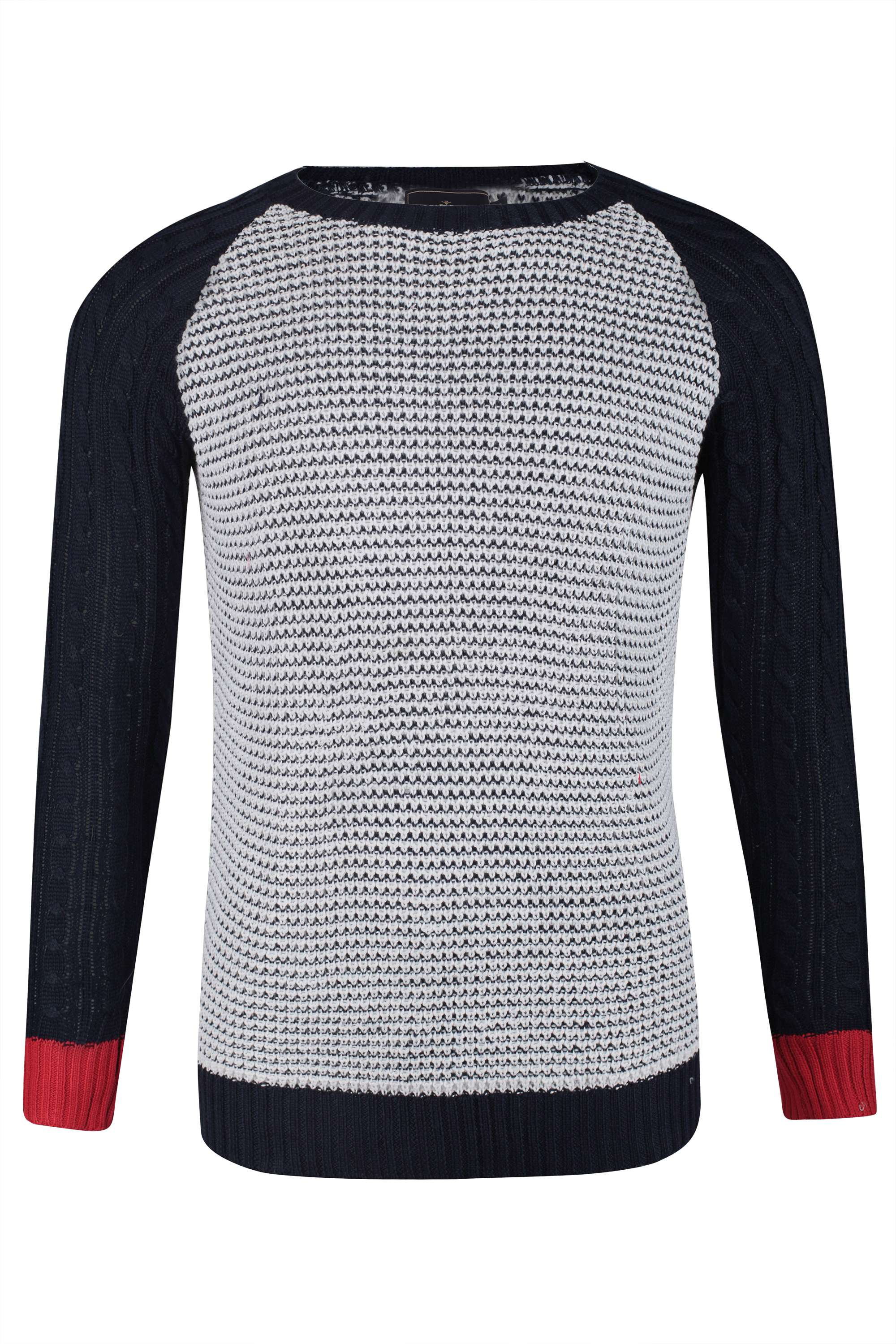 AL dệt trắng thân,cổ vai tay tt,cổ tay đỏ sz L