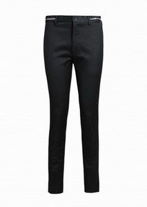Quần đen thô, cạp pha khóa sz 31