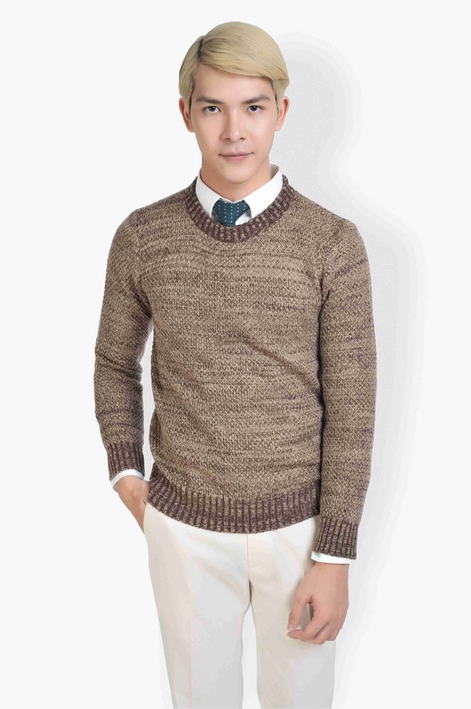 AL nâu dệt be sz M