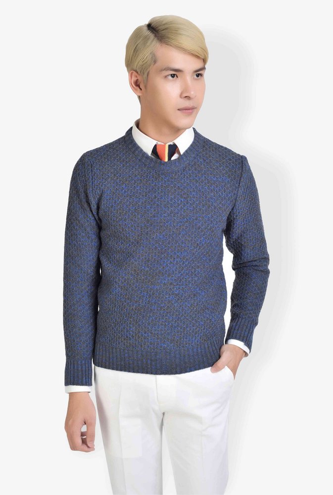 AL tt dệt pha đen sz M