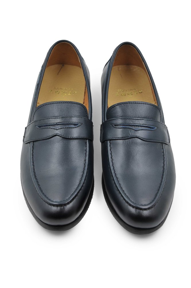Giày da xanh cv, băng khoét sz 38