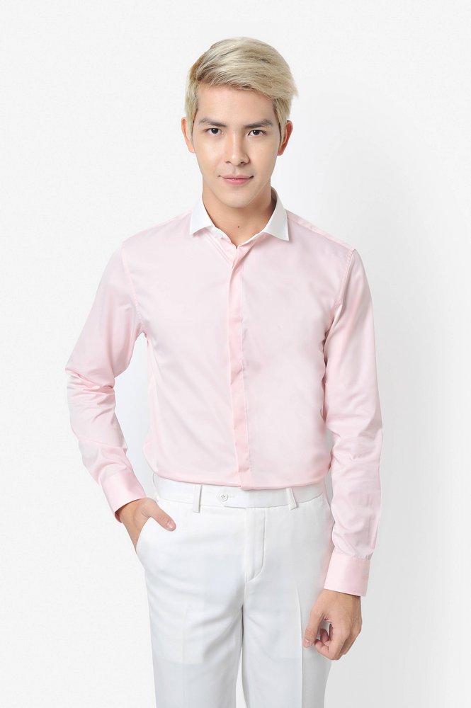 SM hồng phấn pha cổ trắng RM GC, DT