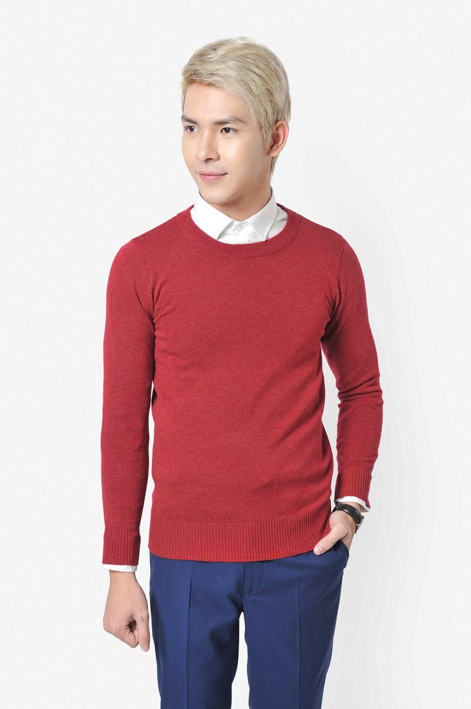 AL đỏ cổ tròn sz L