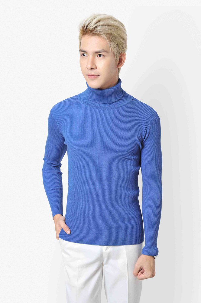 AL xanh dương cổ lọ sz M