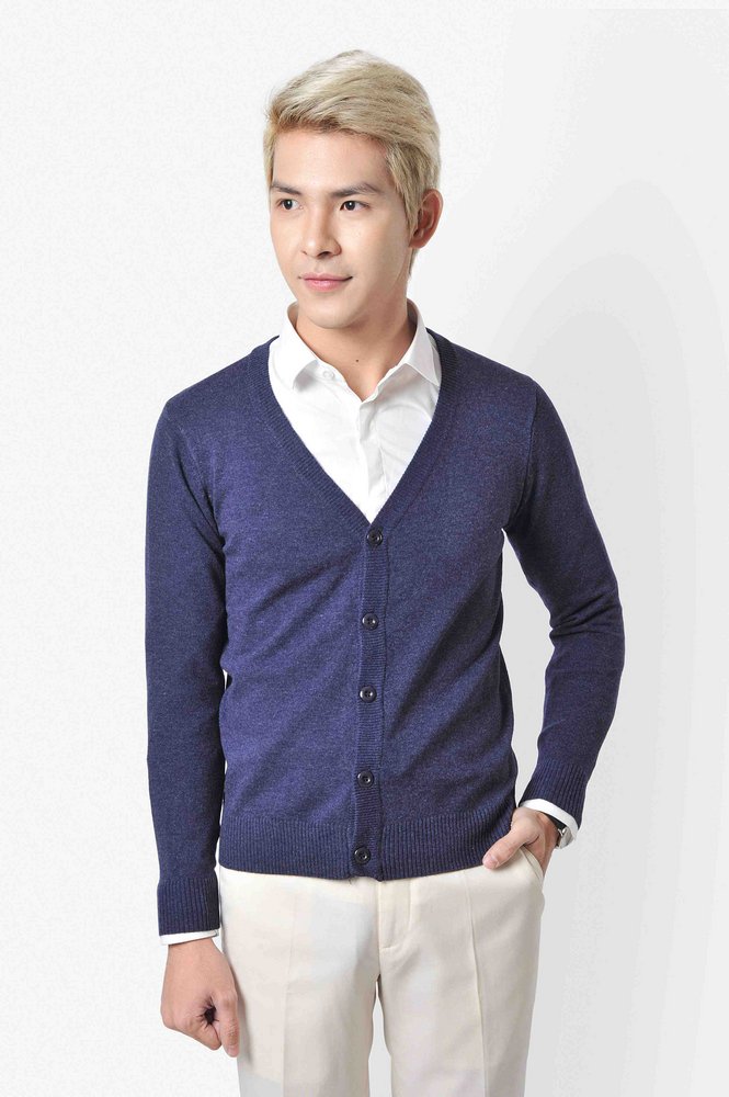 AL tt, cổ tim cài cúc sz M