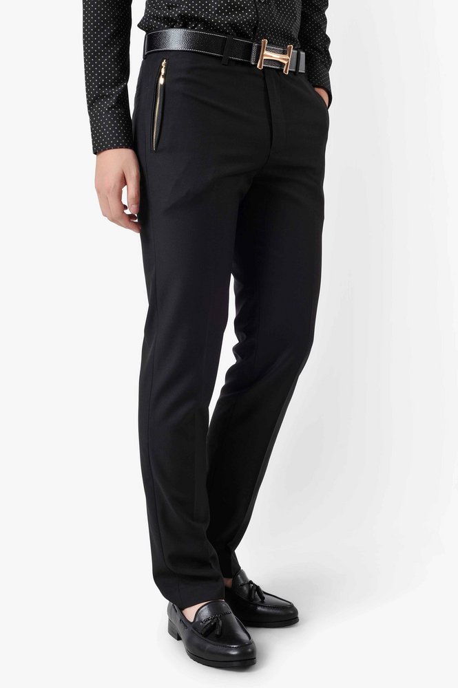 Quần đen khóa túi sz 32