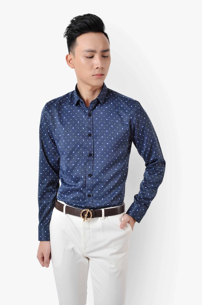SM xanh sẫm ht tròn trắng, cá heo LC, DT