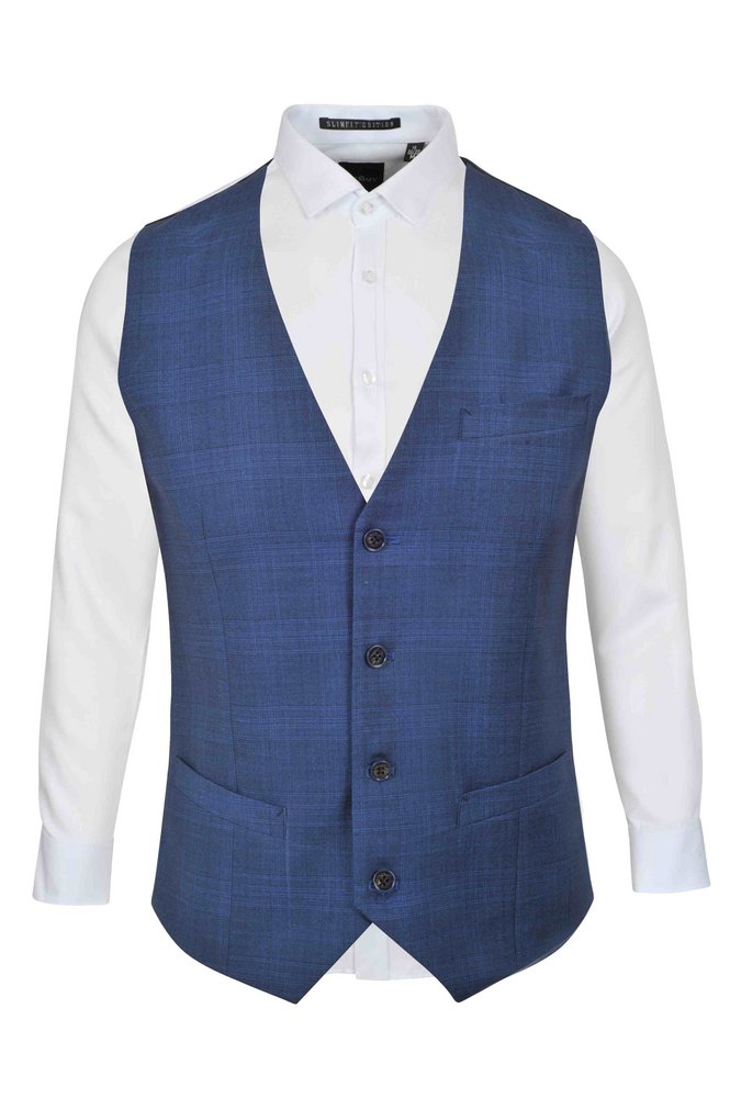 ZV xanh ghi kẻ caro chìm sz XS