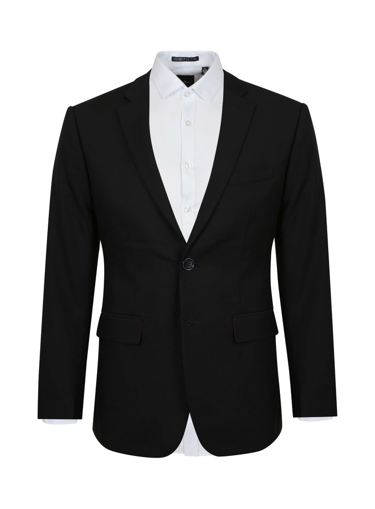 tuxedo đen viền trắng Dsuit - Suit và Vest nam cao cấp