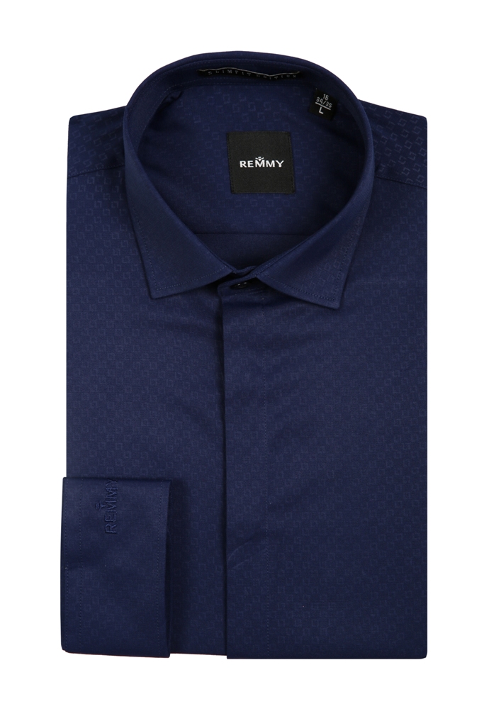 SM xanh navy, ô vuông chìm DT