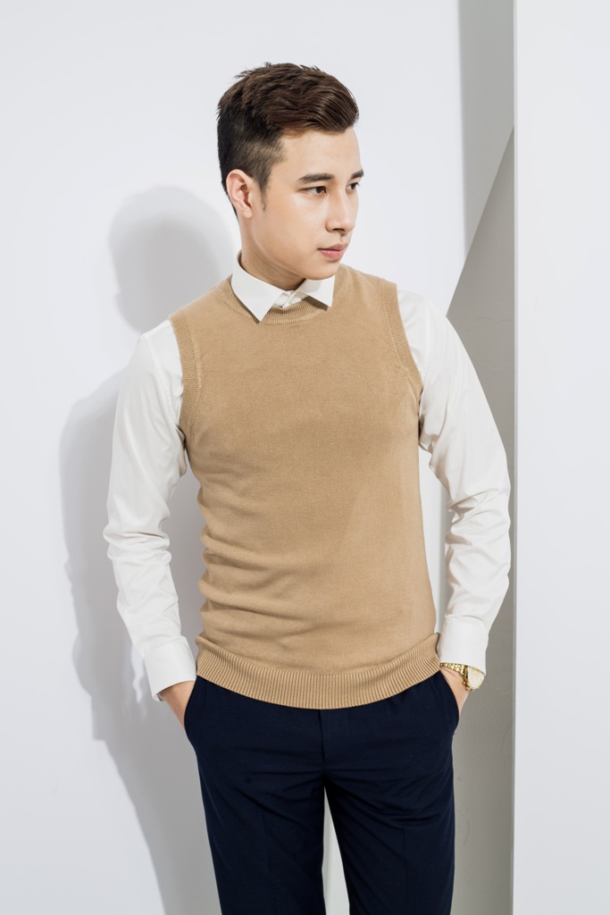 AL ghile cafe sữa, cổ tròn 029 sz L
